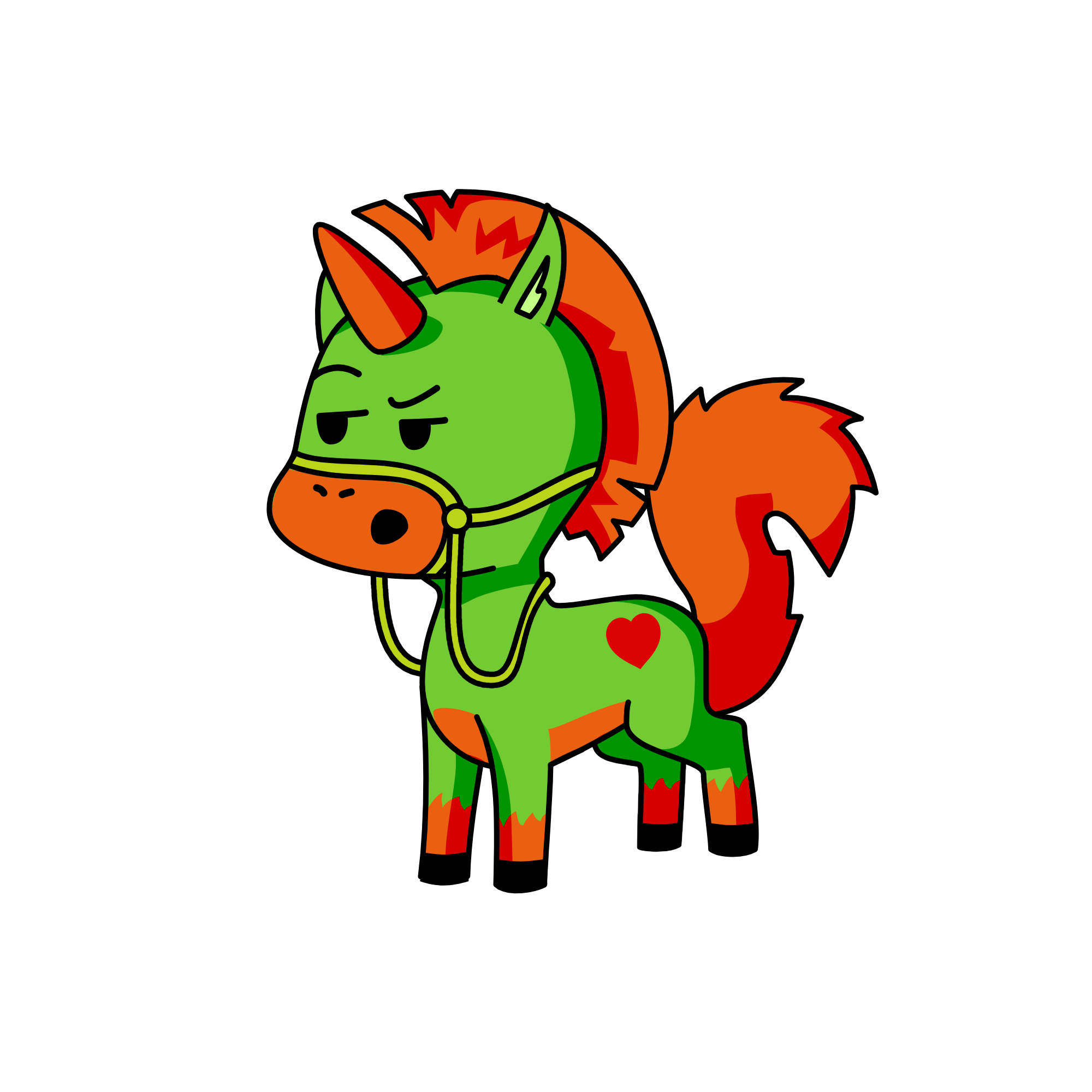                                                                     , the unicorn