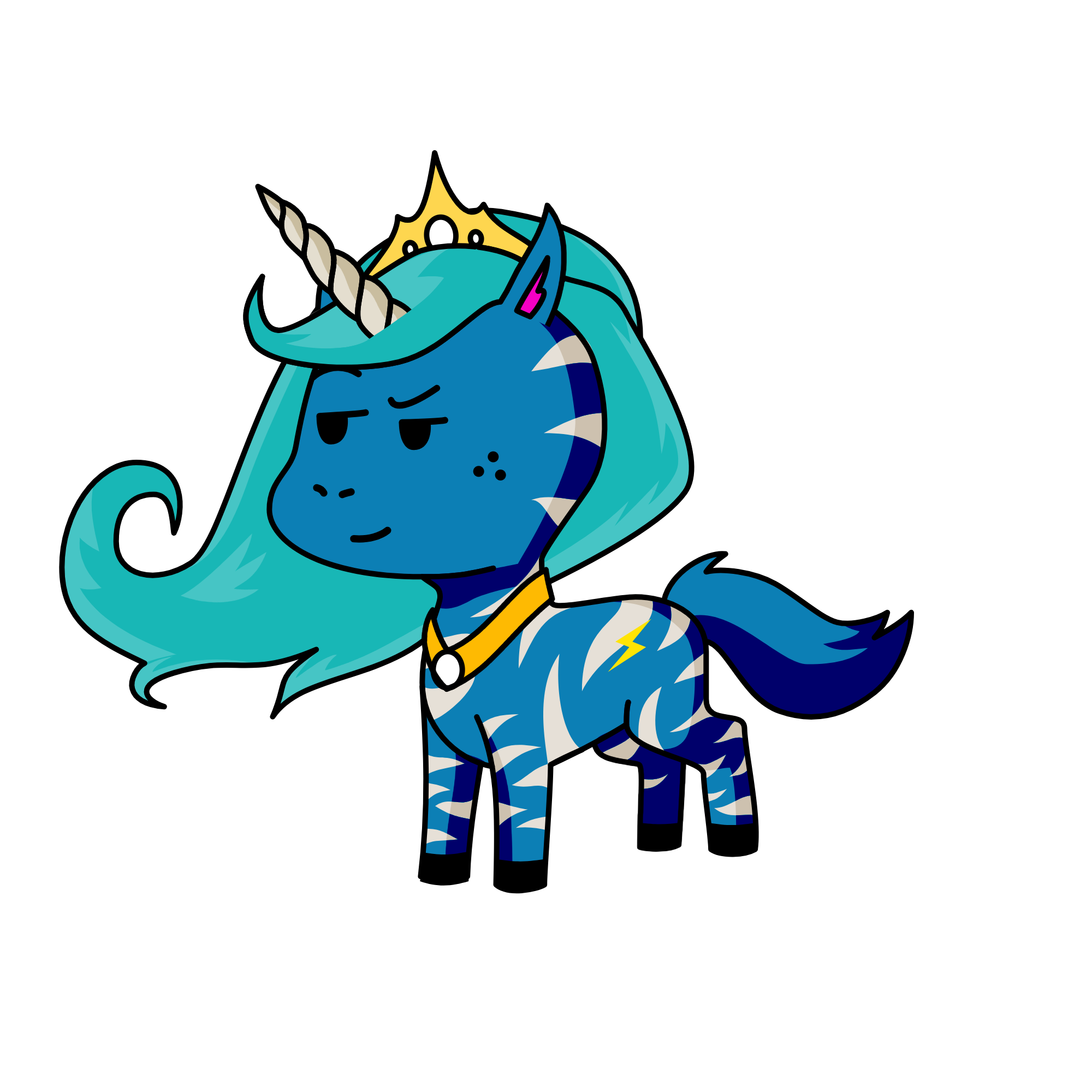 Princess Misty, the unicorn