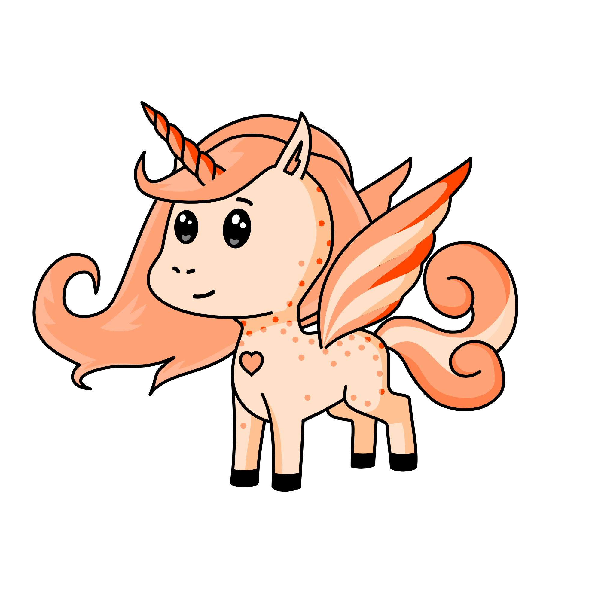 Queen Reena older sister of Ria and Moonless, the unicorn