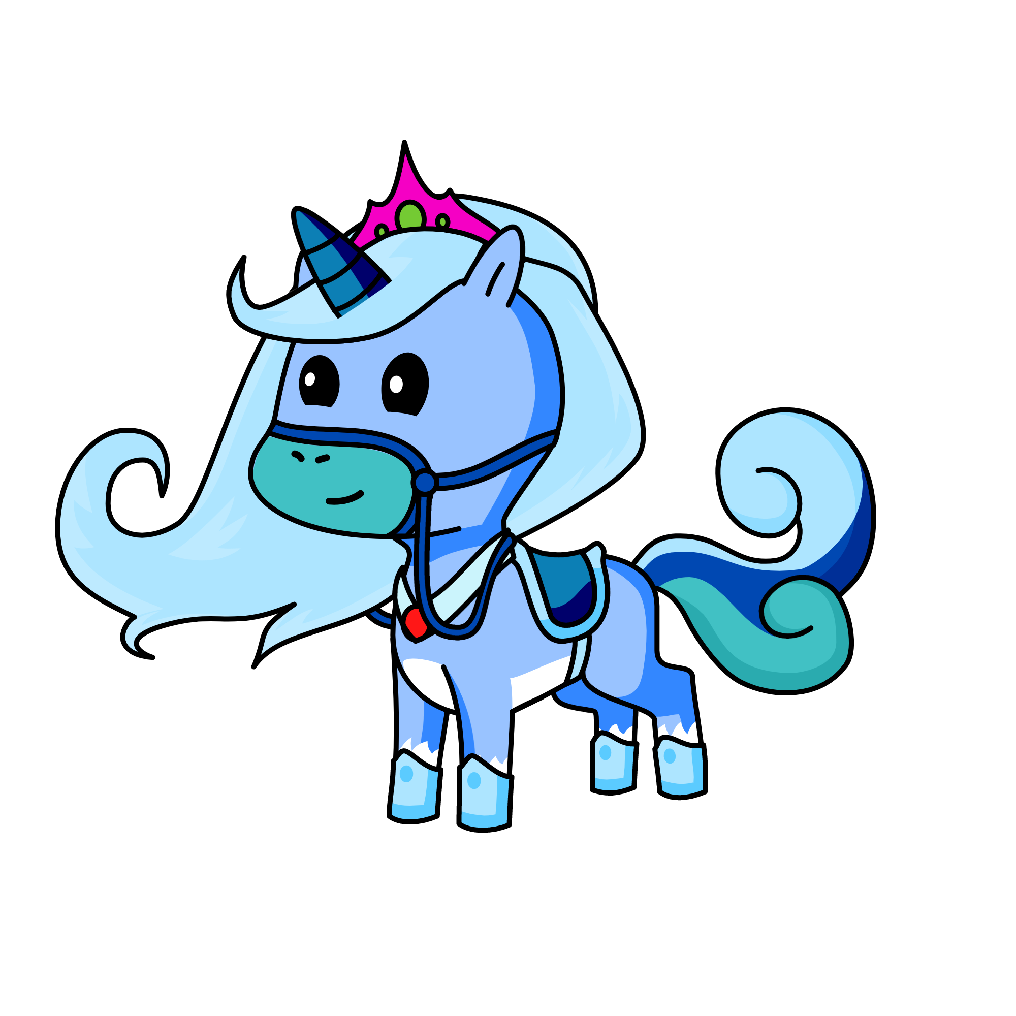 Ice Queen, the unicorn
