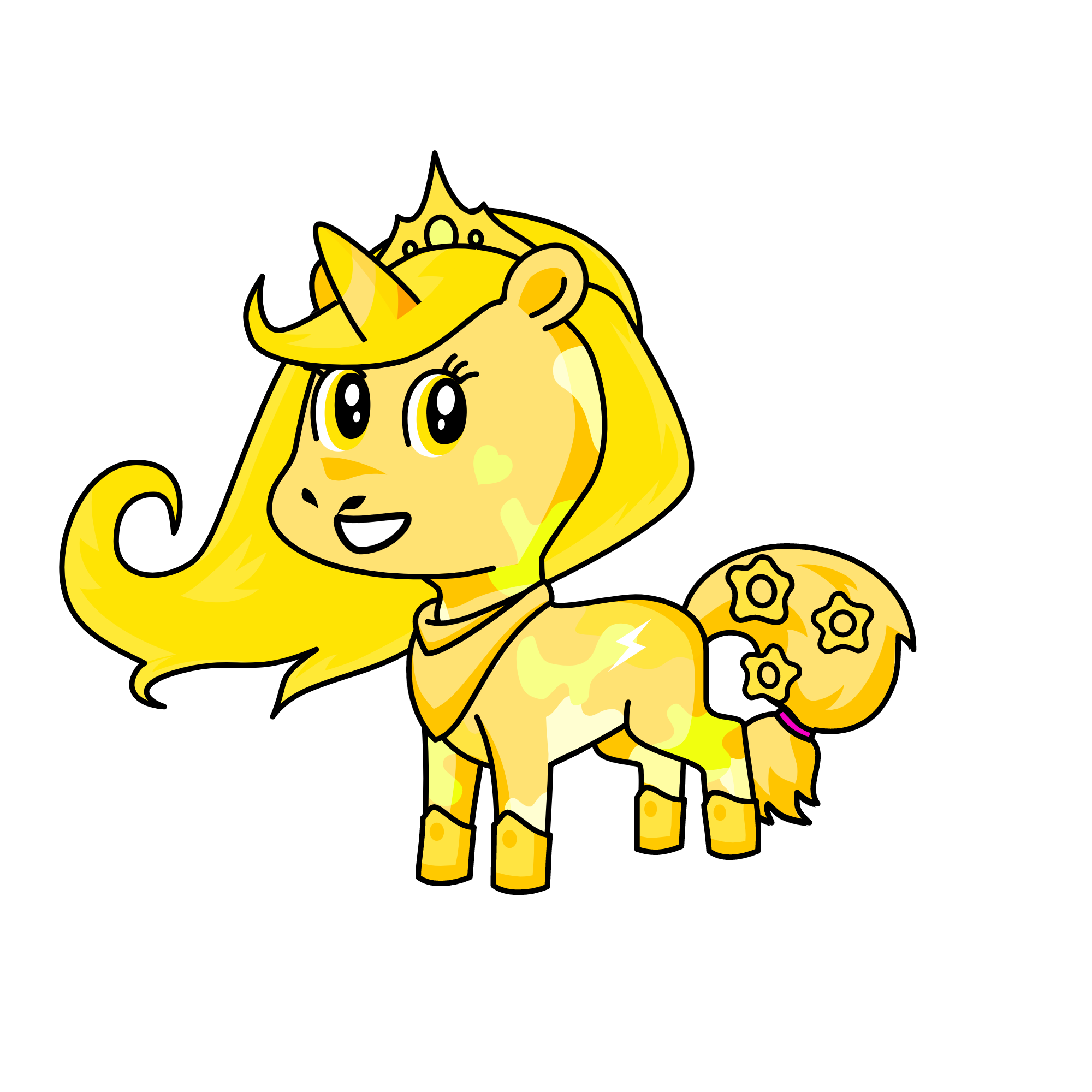 Queen Of The Sun/Sunny Hated Sister Is Midnight, the unicorn