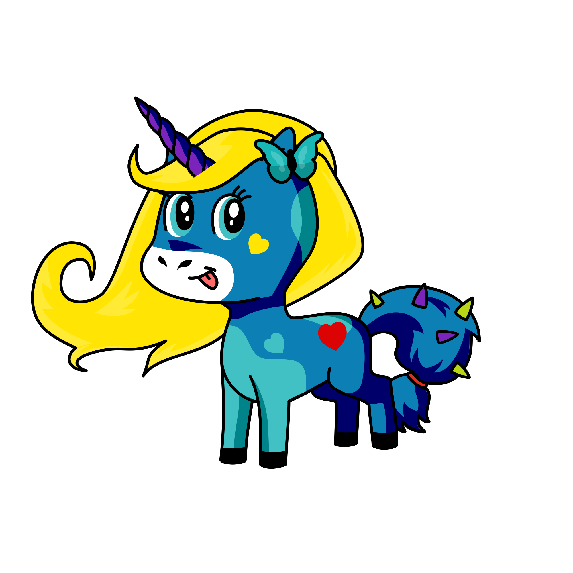 Veda , the unicorn