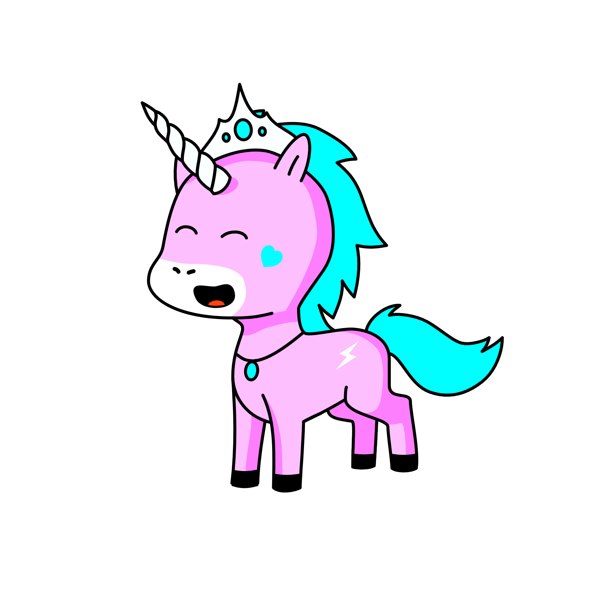 Skyla the Sky princess, the unicorn