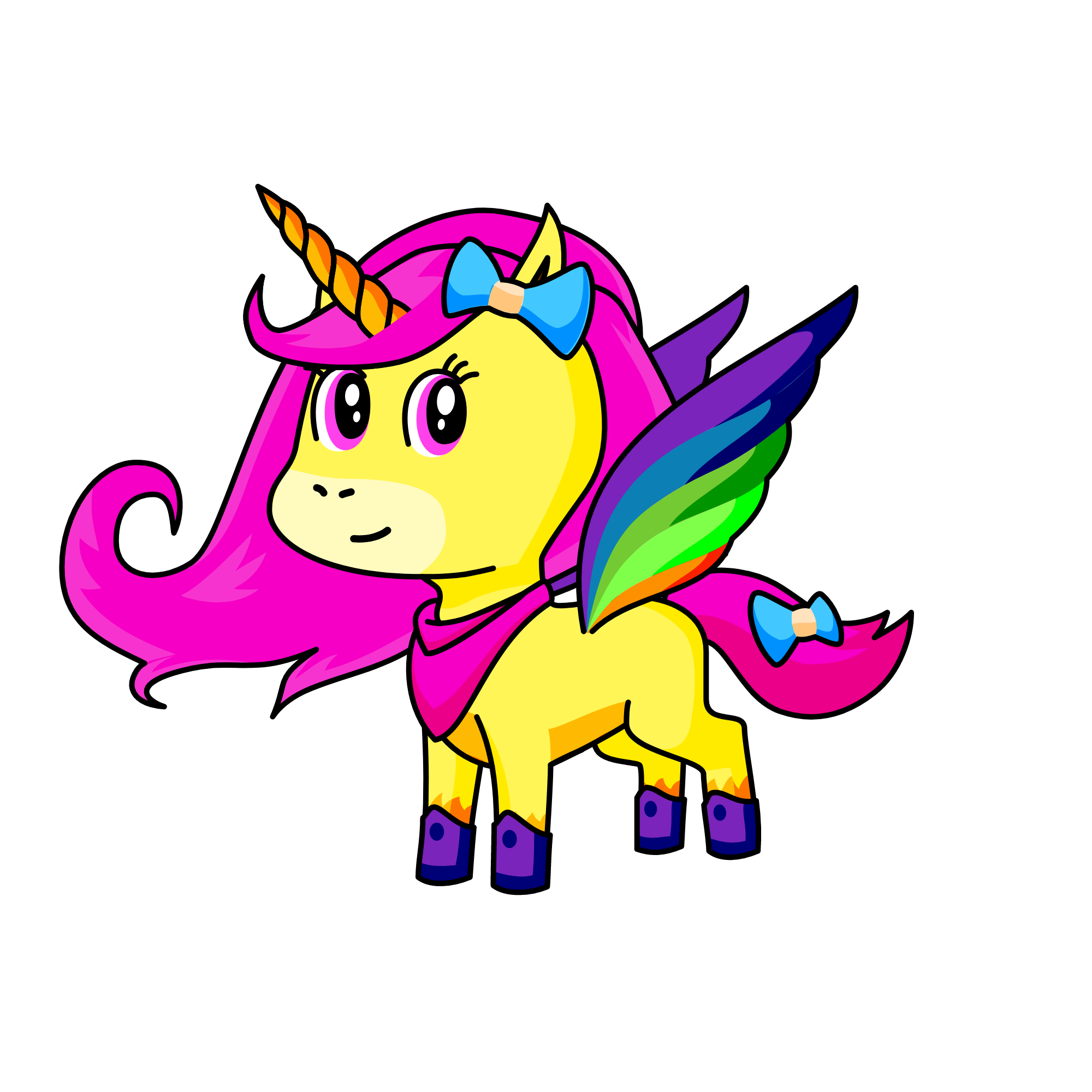 monica, the unicorn