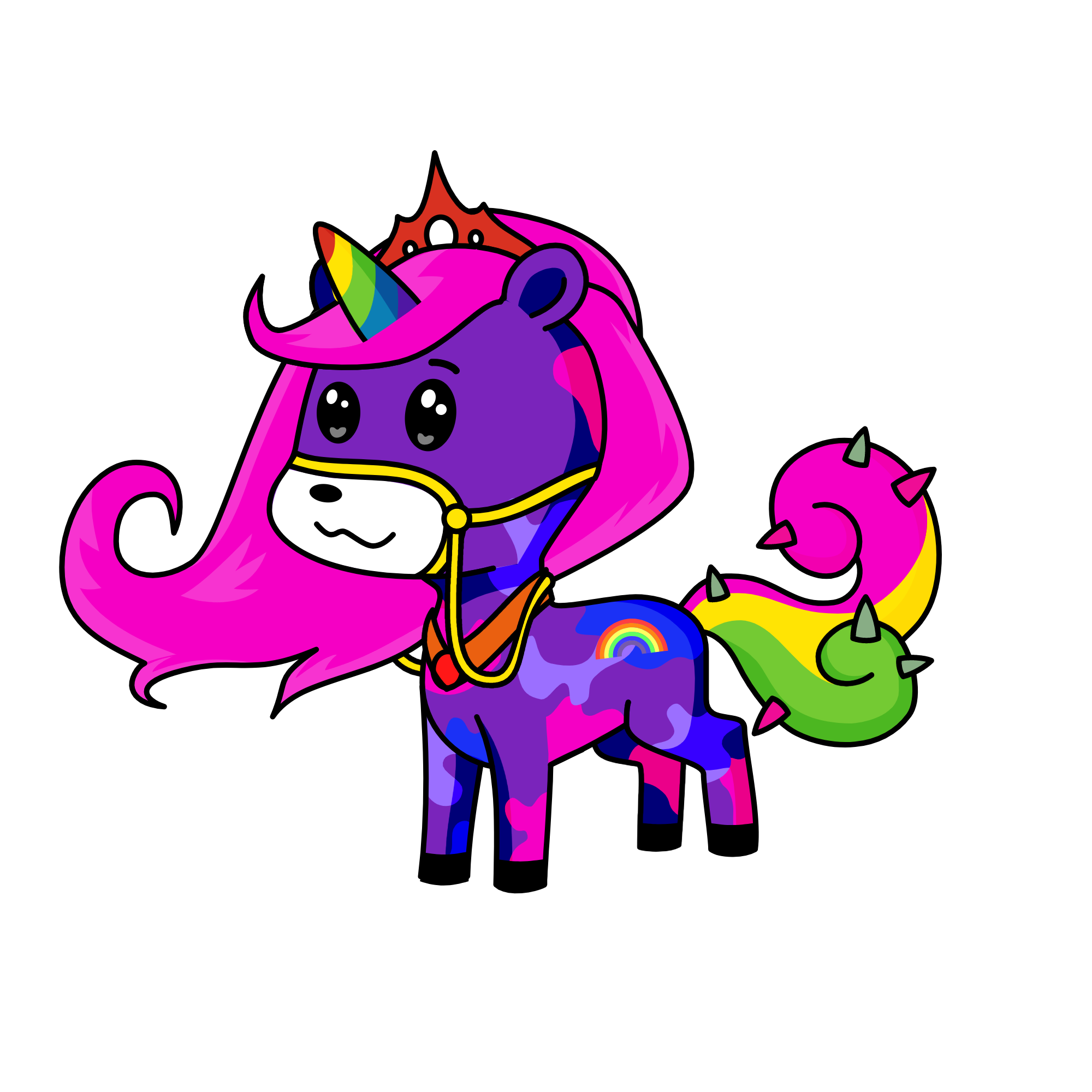 Princess peach, the unicorn