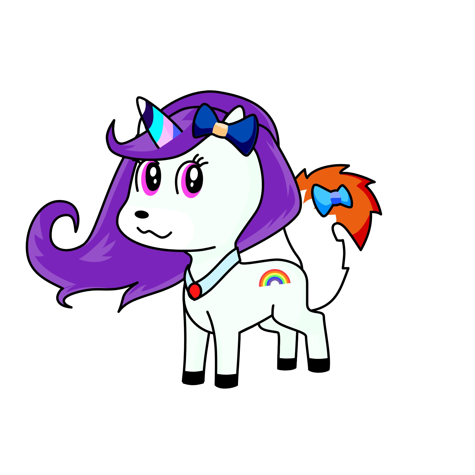 fluffy, the unicorn