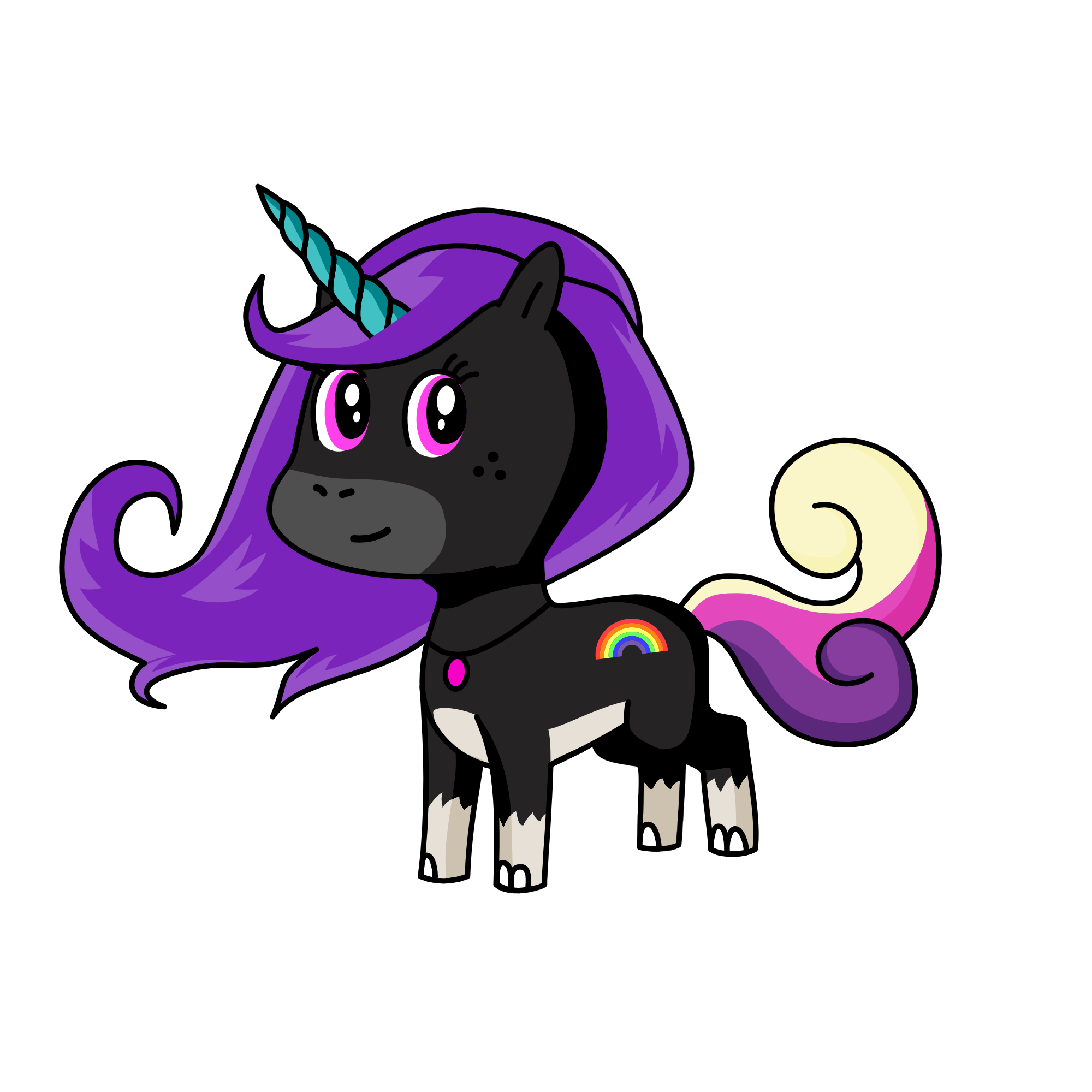 Angel, the unicorn