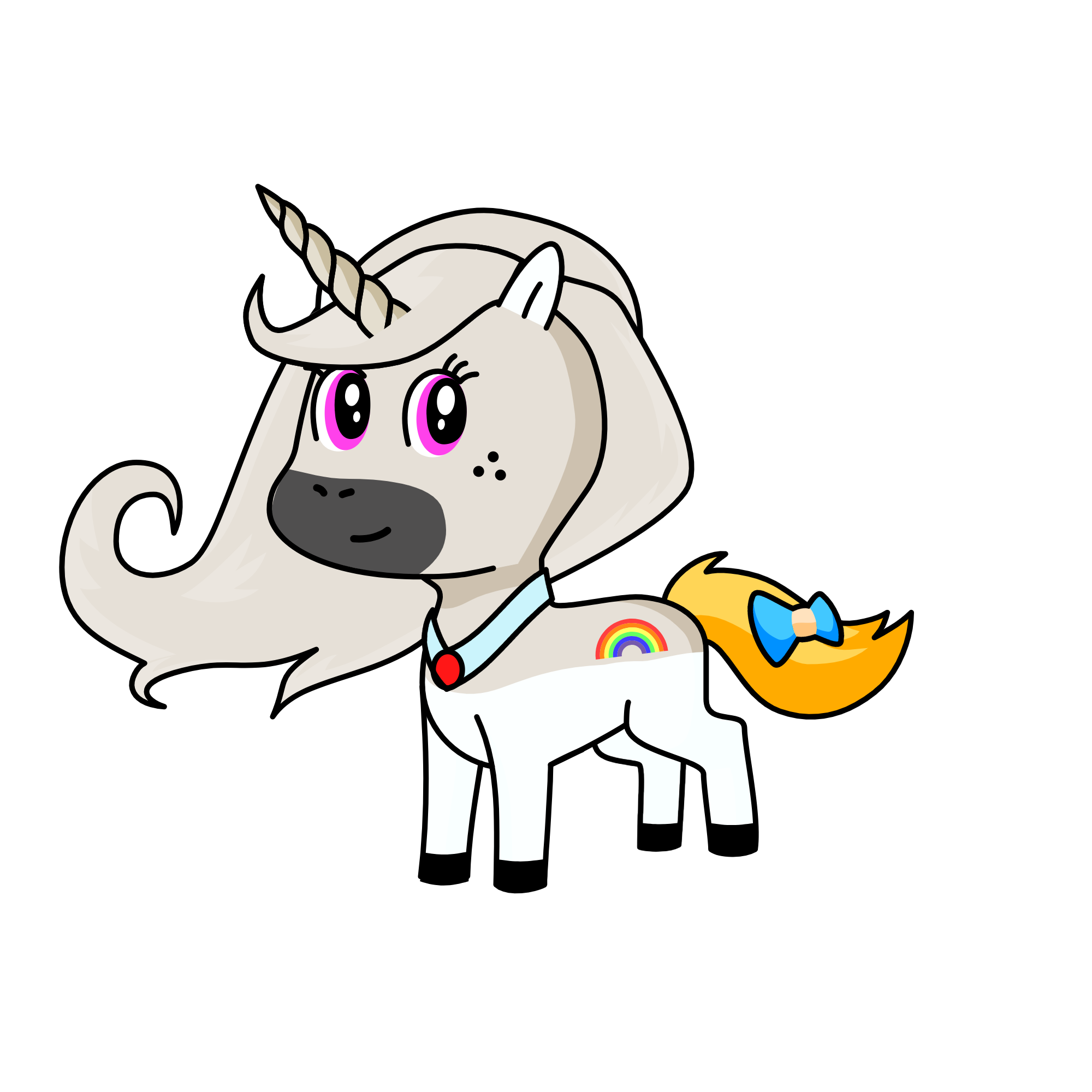 Fantisia, the unicorn
