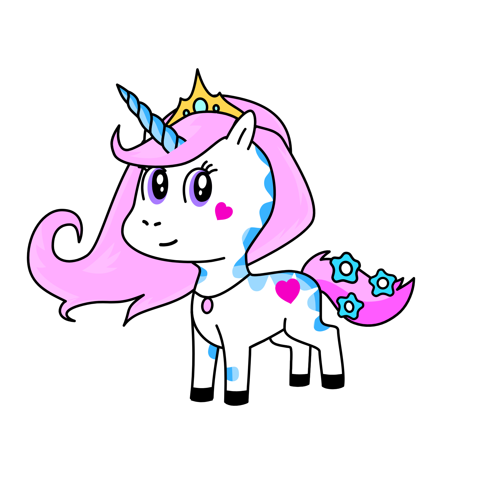 Princess Unicorn, the unicorn
