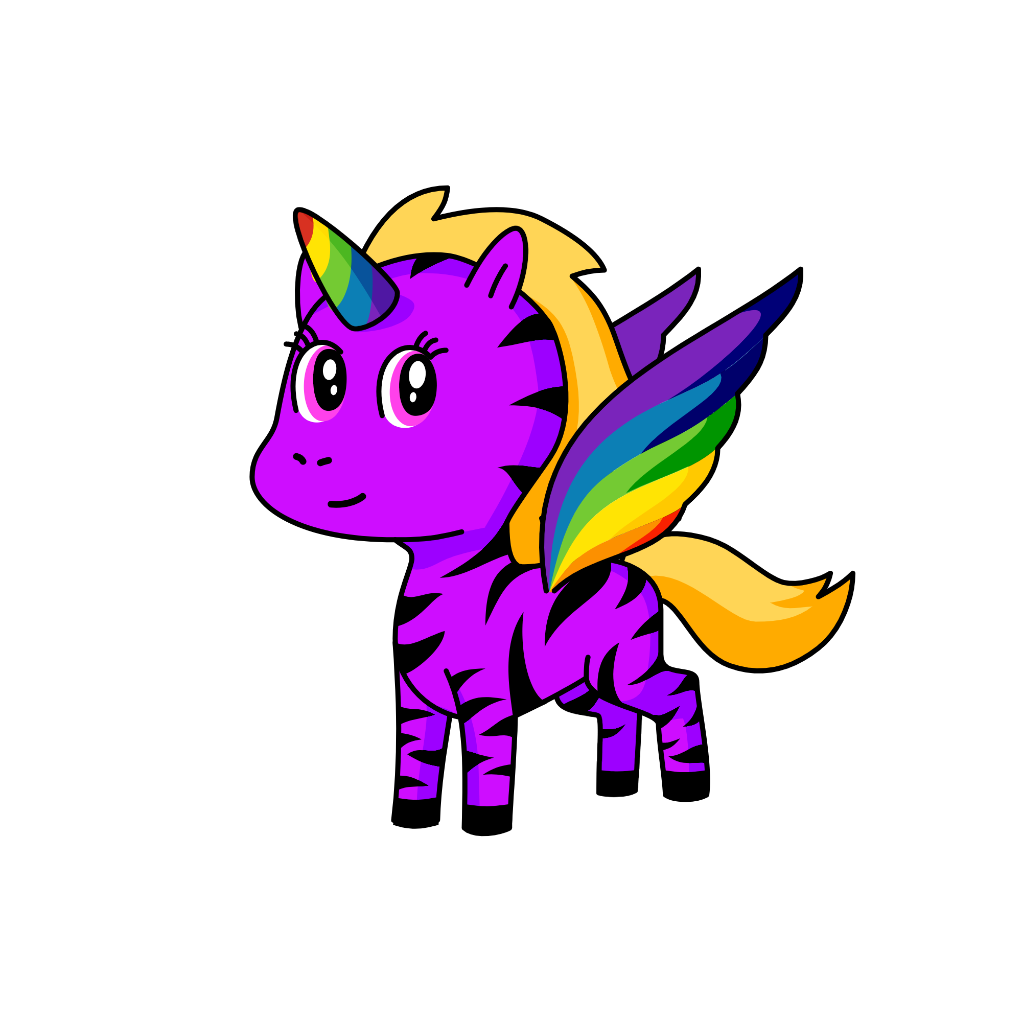 What A Wimp, the unicorn