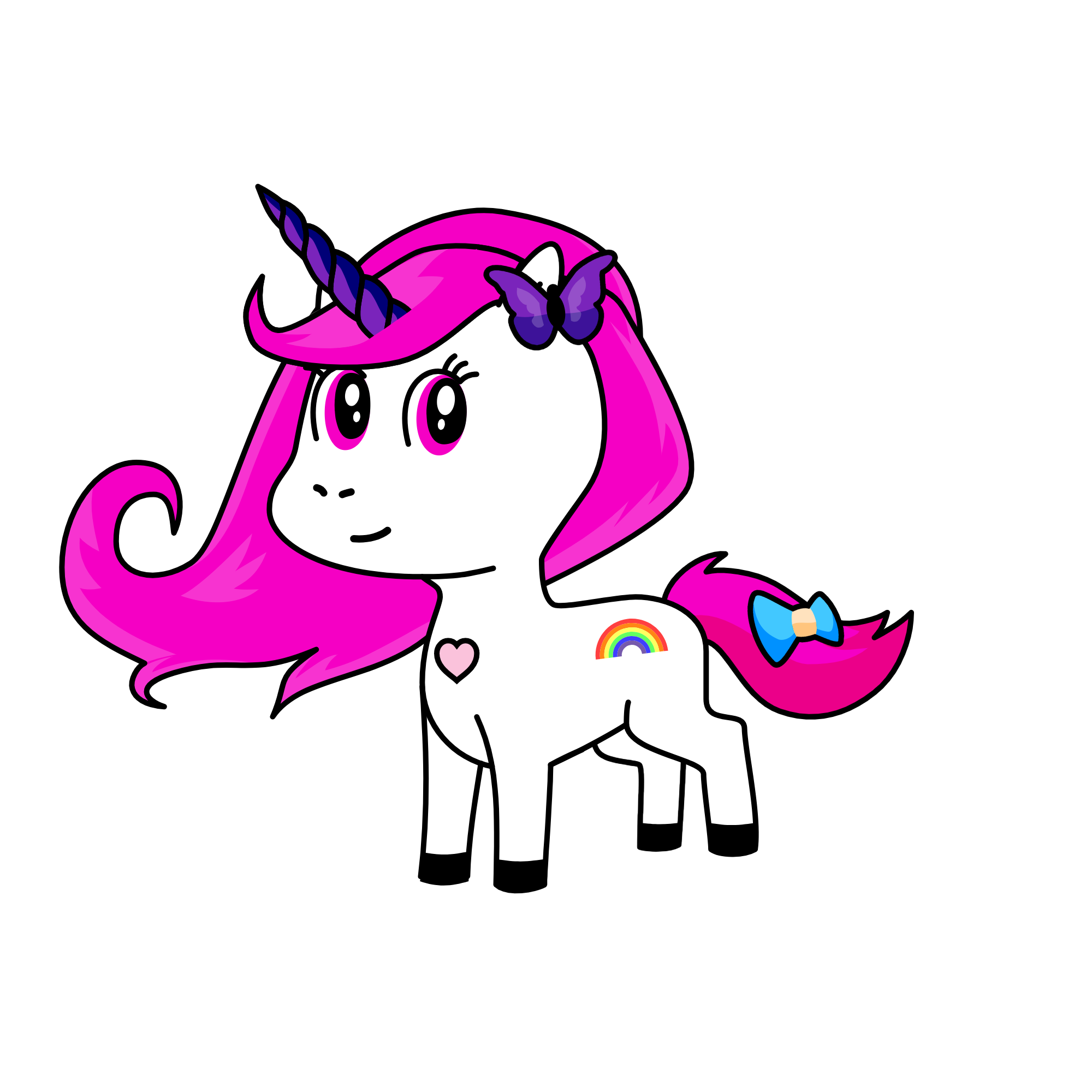 Butterfly, the unicorn