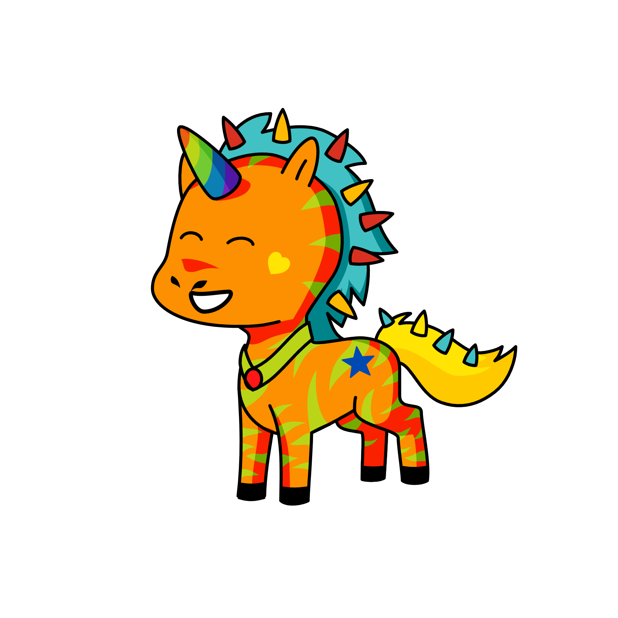coolcorn, the unicorn