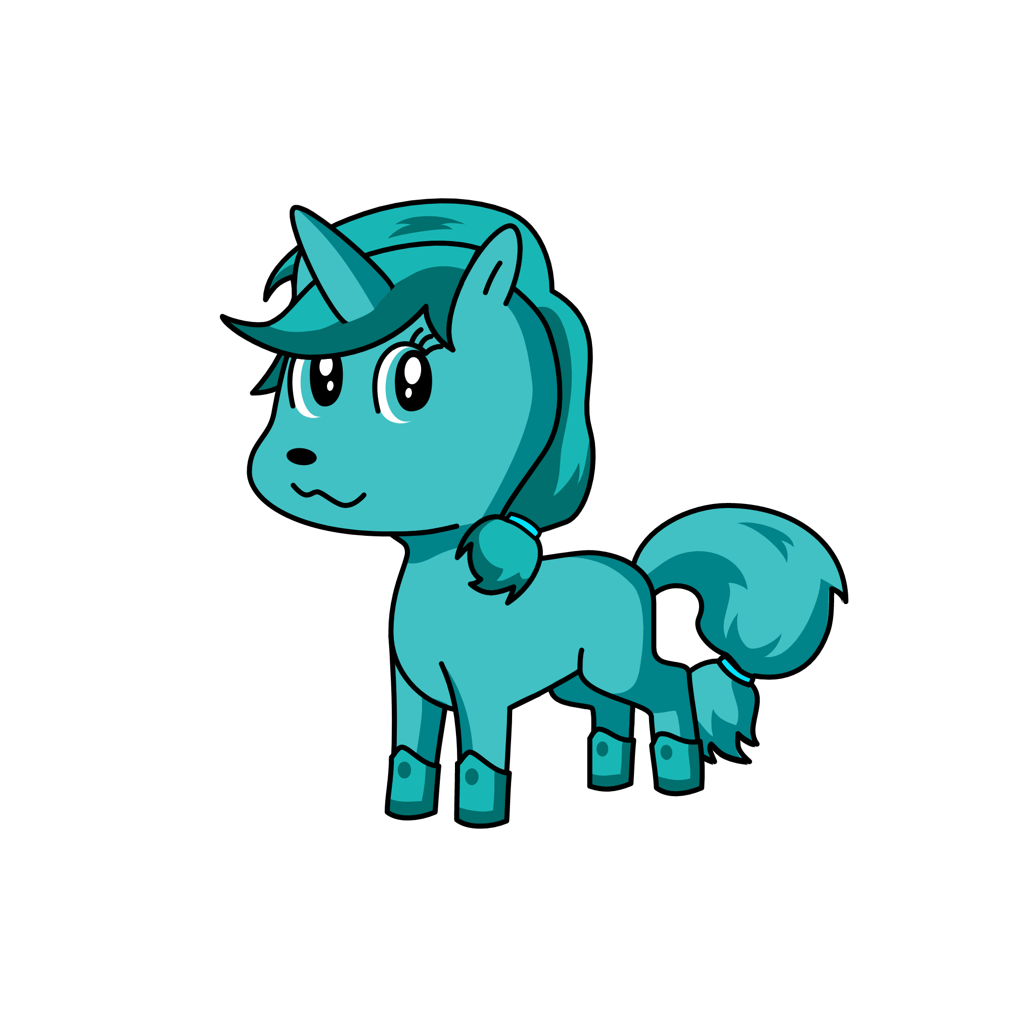 Glaceon, the unicorn