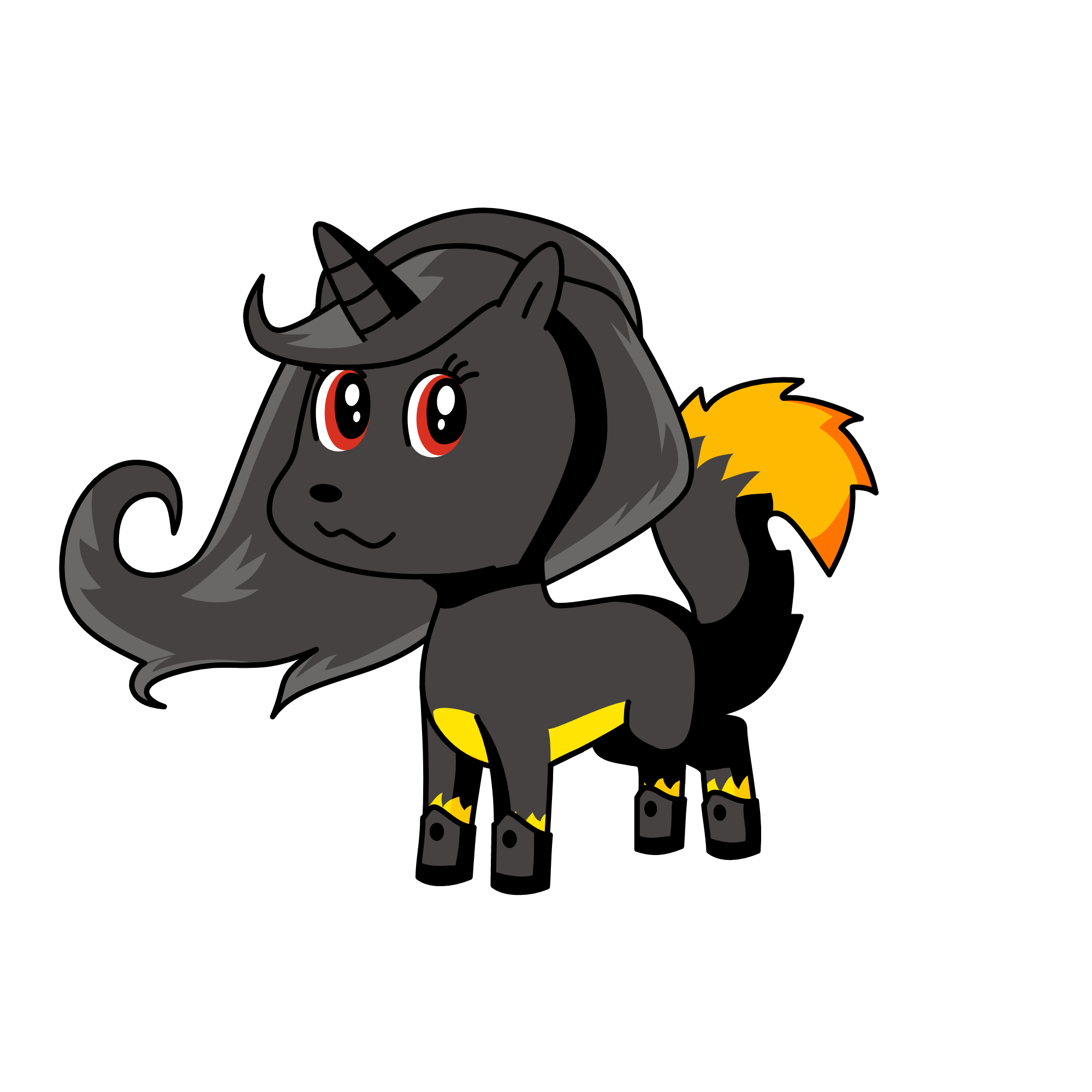 Umbreon, the unicorn