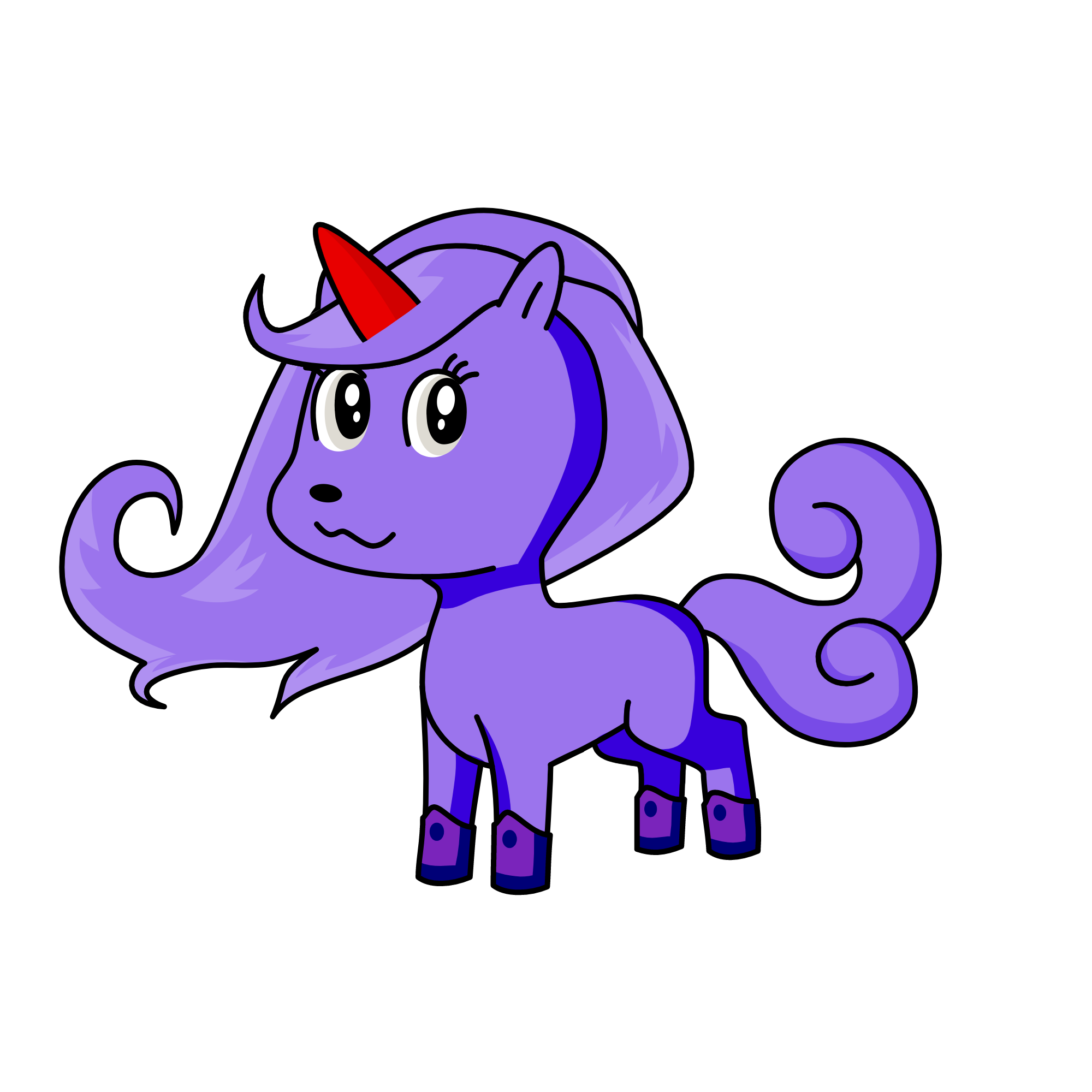 Espeon, the unicorn