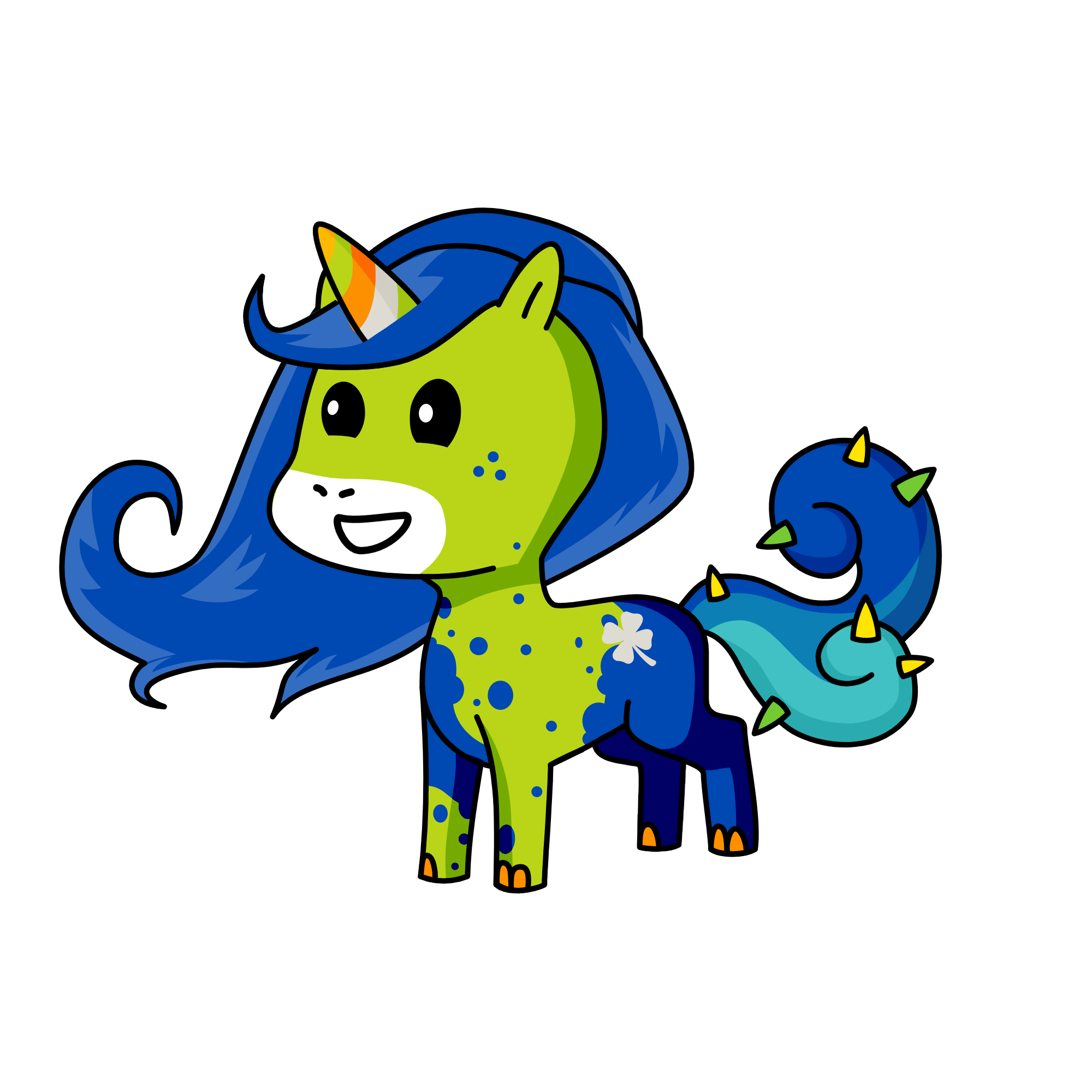 ;p½þ, the unicorn