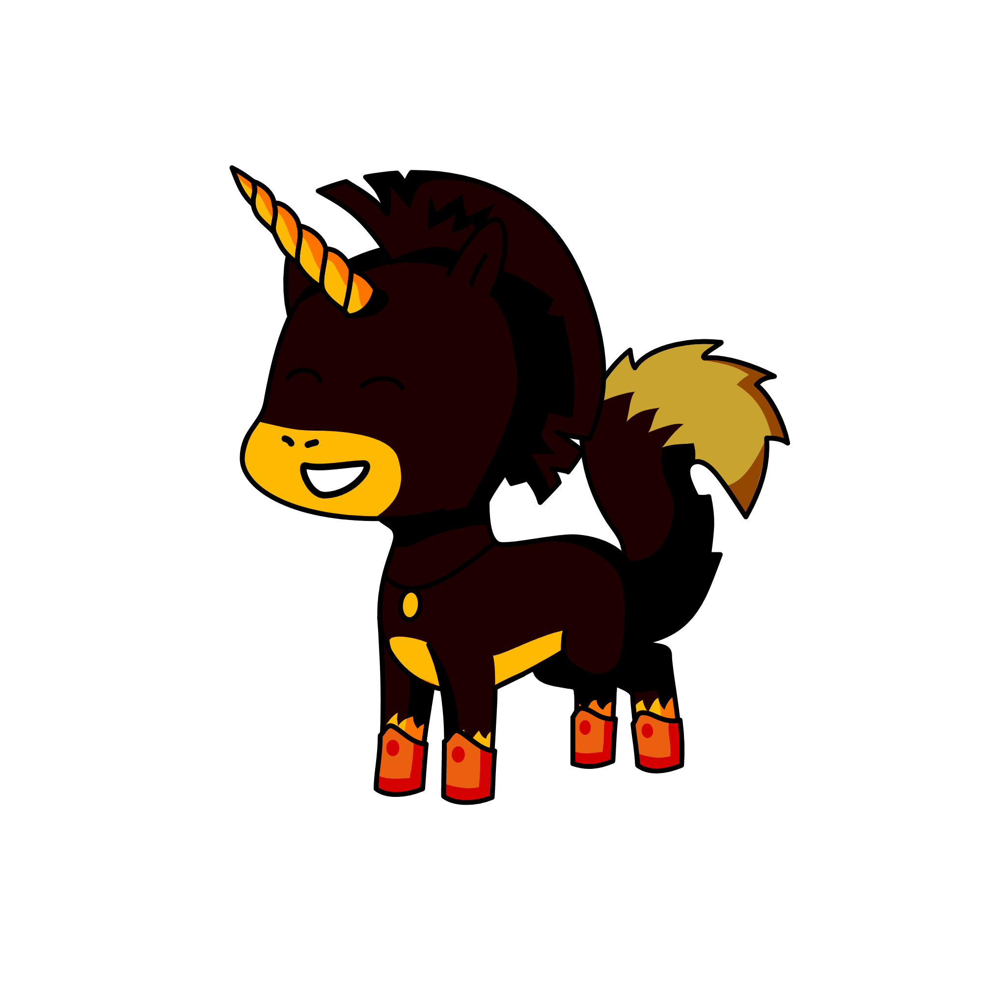 Endnora, the unicorn