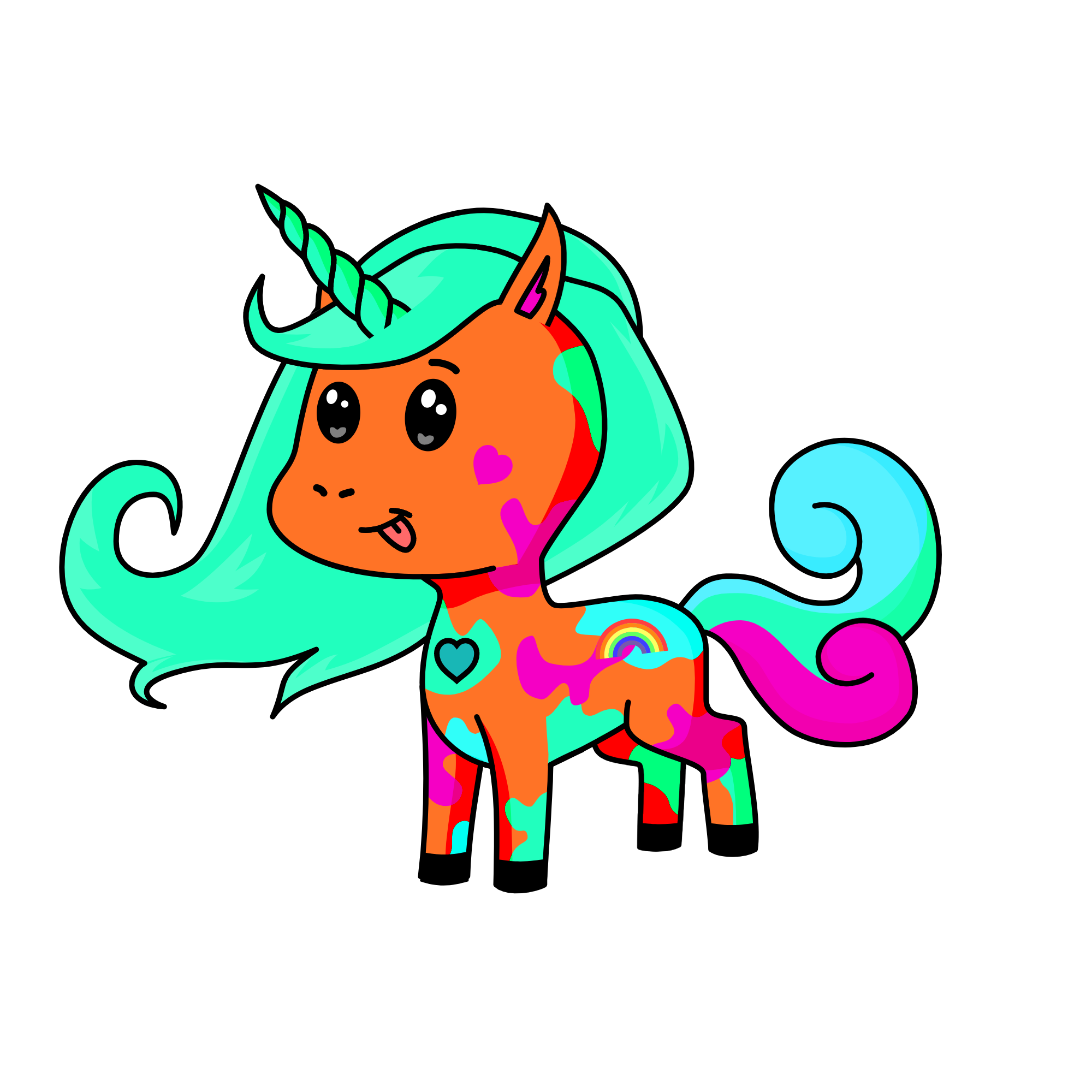 blossom, the unicorn