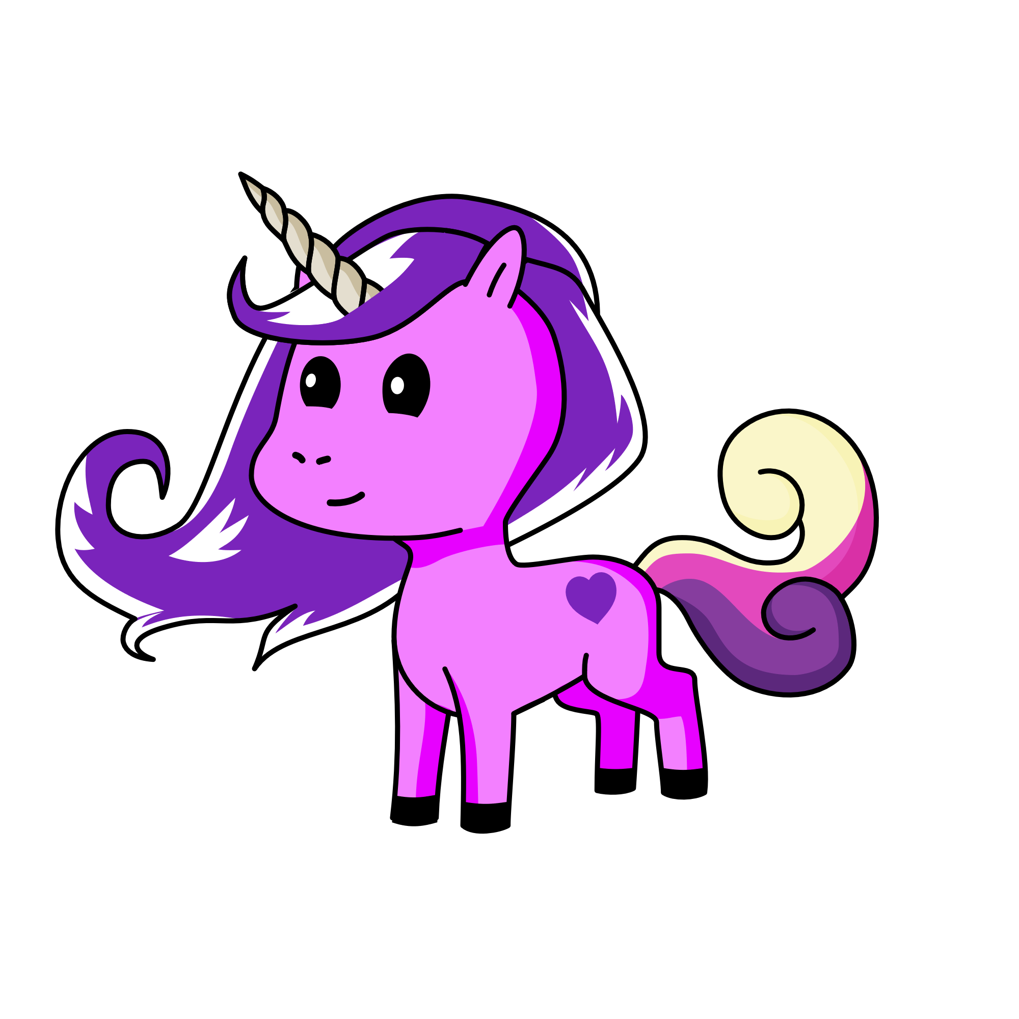 pinky, the unicorn