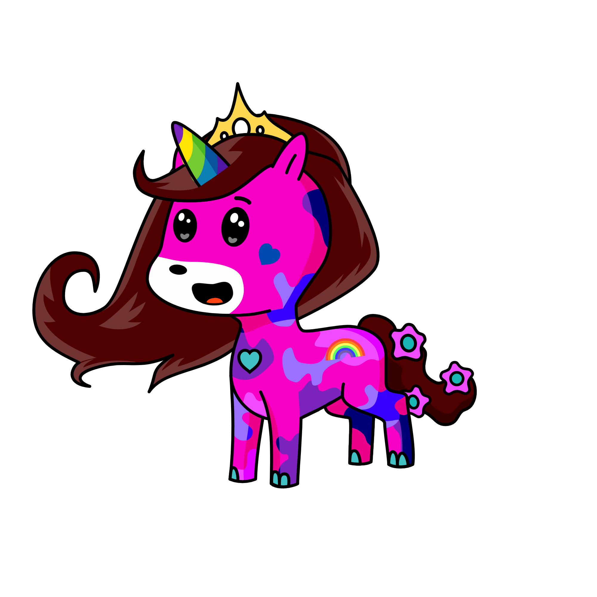 Prinncess Mia, the unicorn