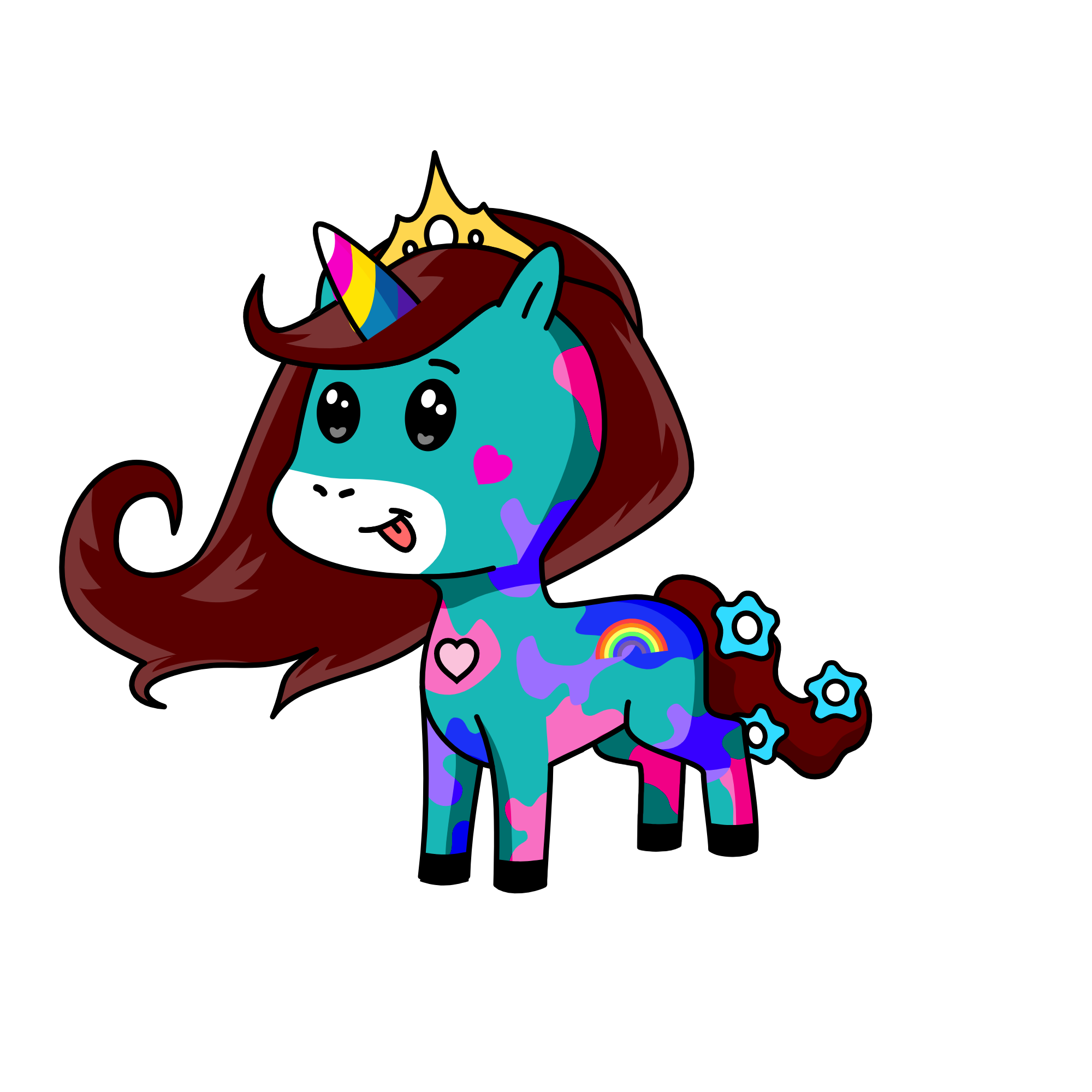 Sophia, the unicorn