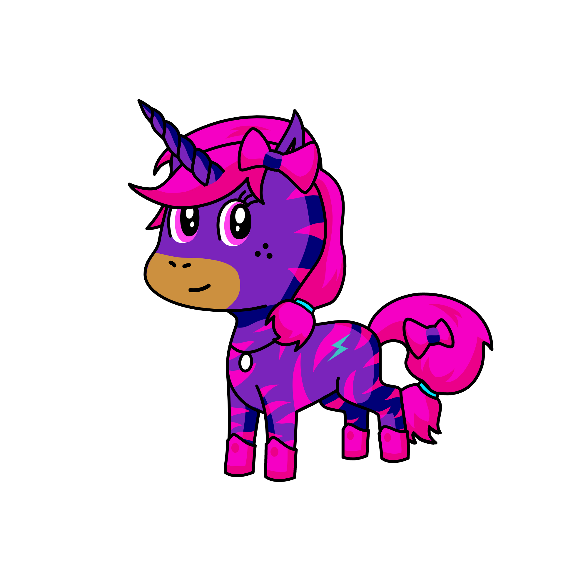 Speedette, the unicorn