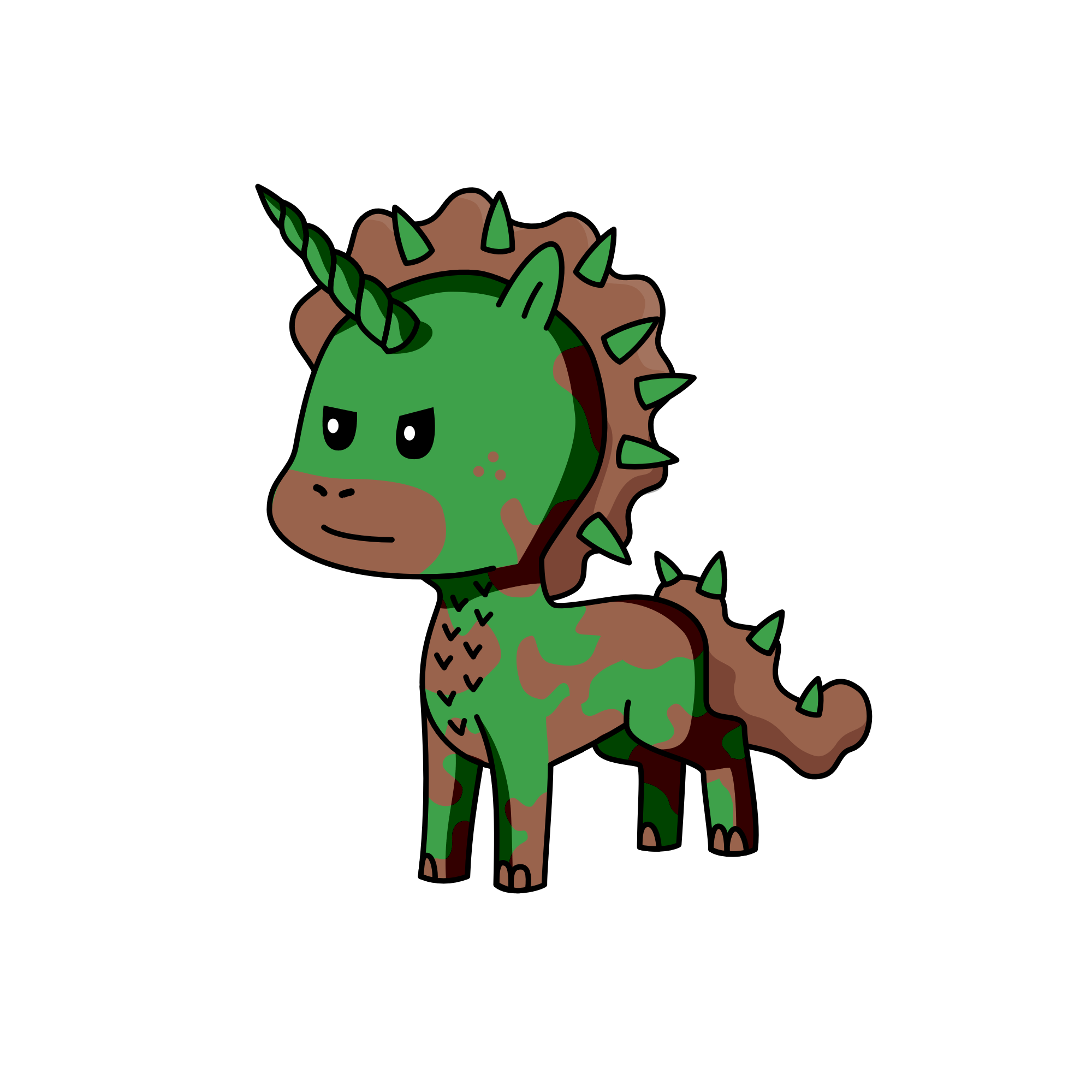 Camoflia, the unicorn
