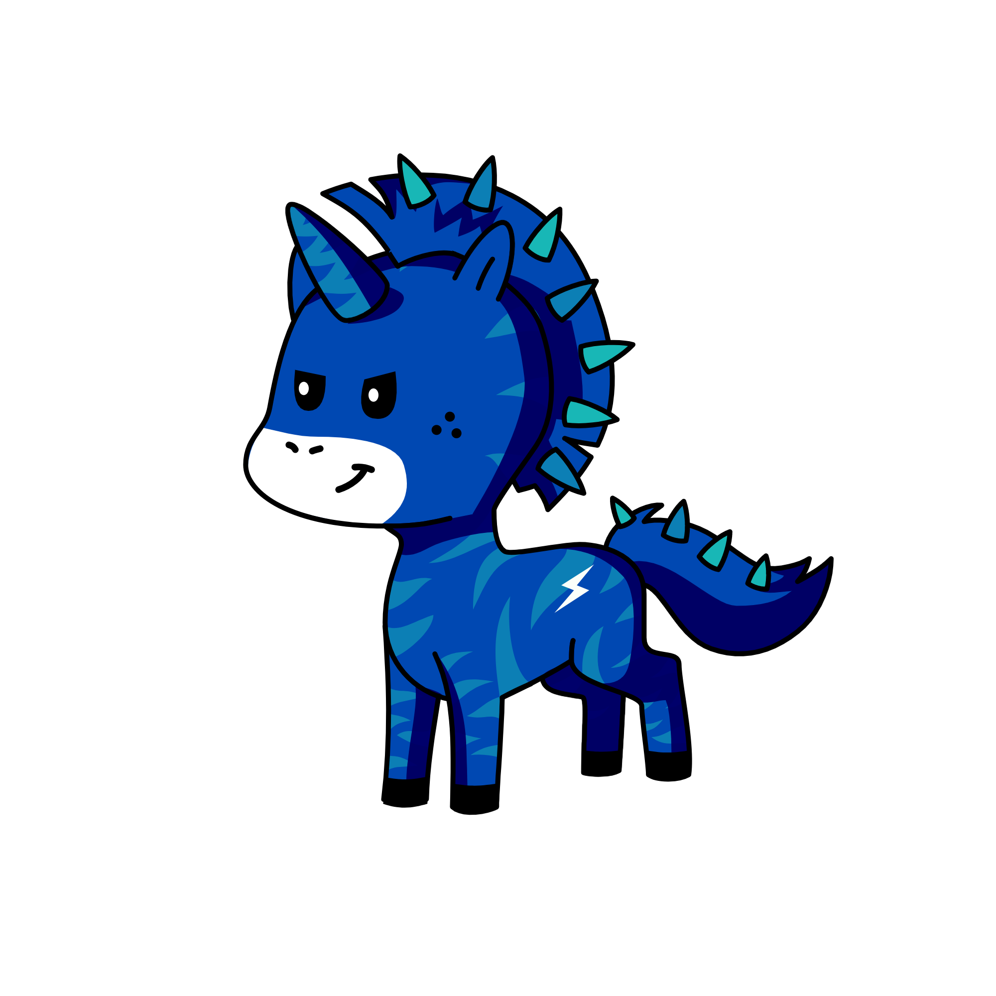 Speedee, the unicorn