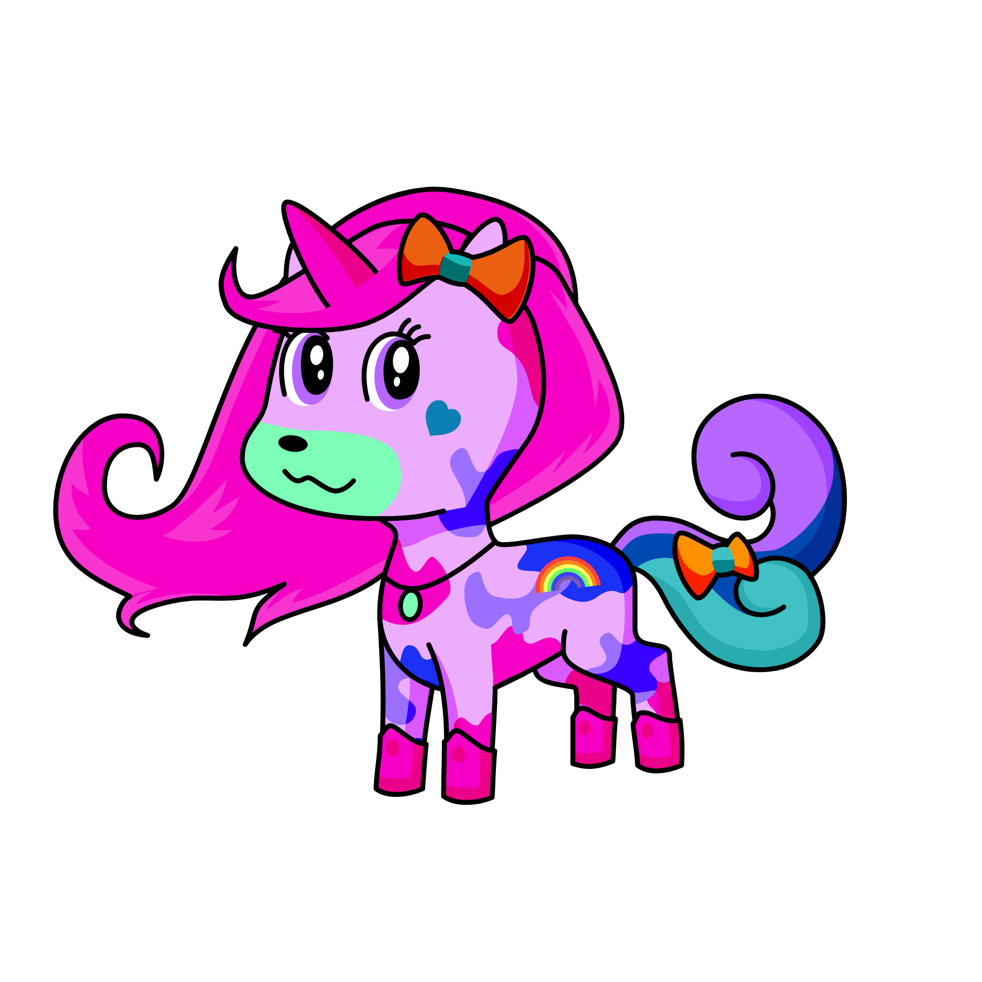 Pinki Star, the unicorn