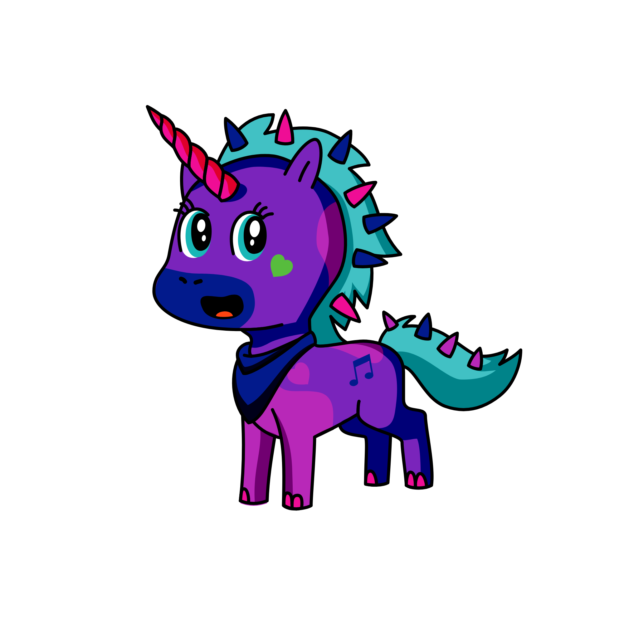 Aurora, the unicorn