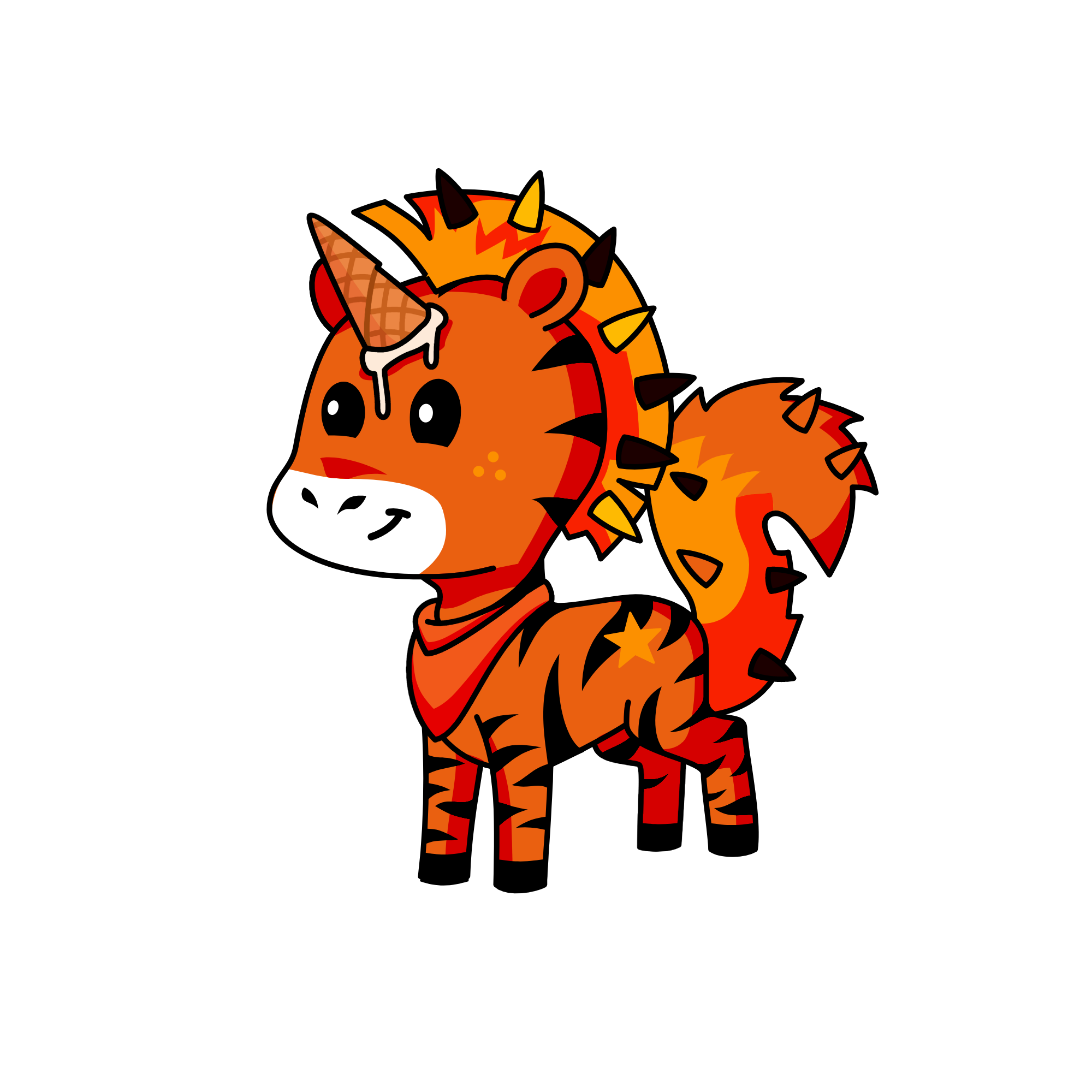 Tiger blod, the unicorn