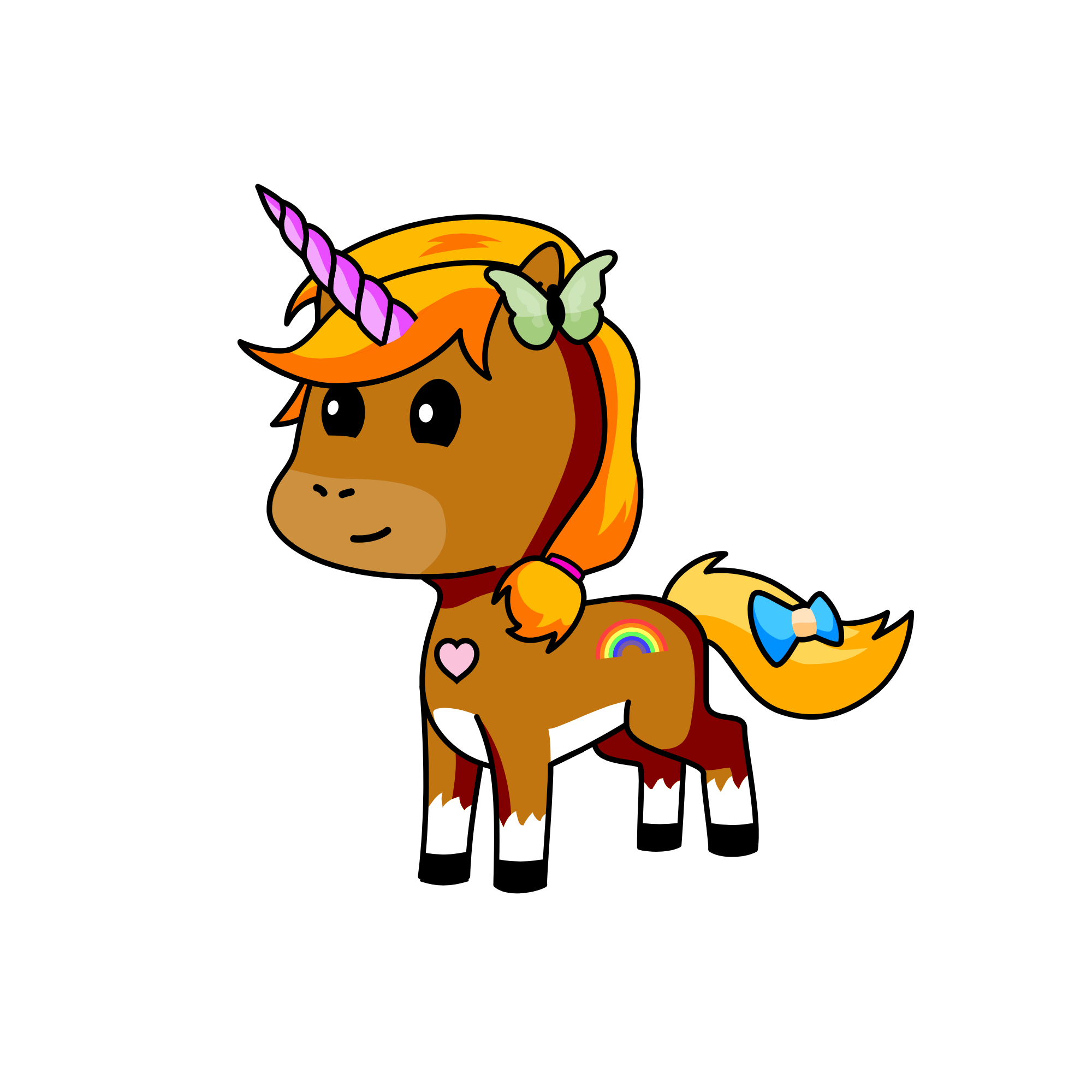 Flora, the unicorn