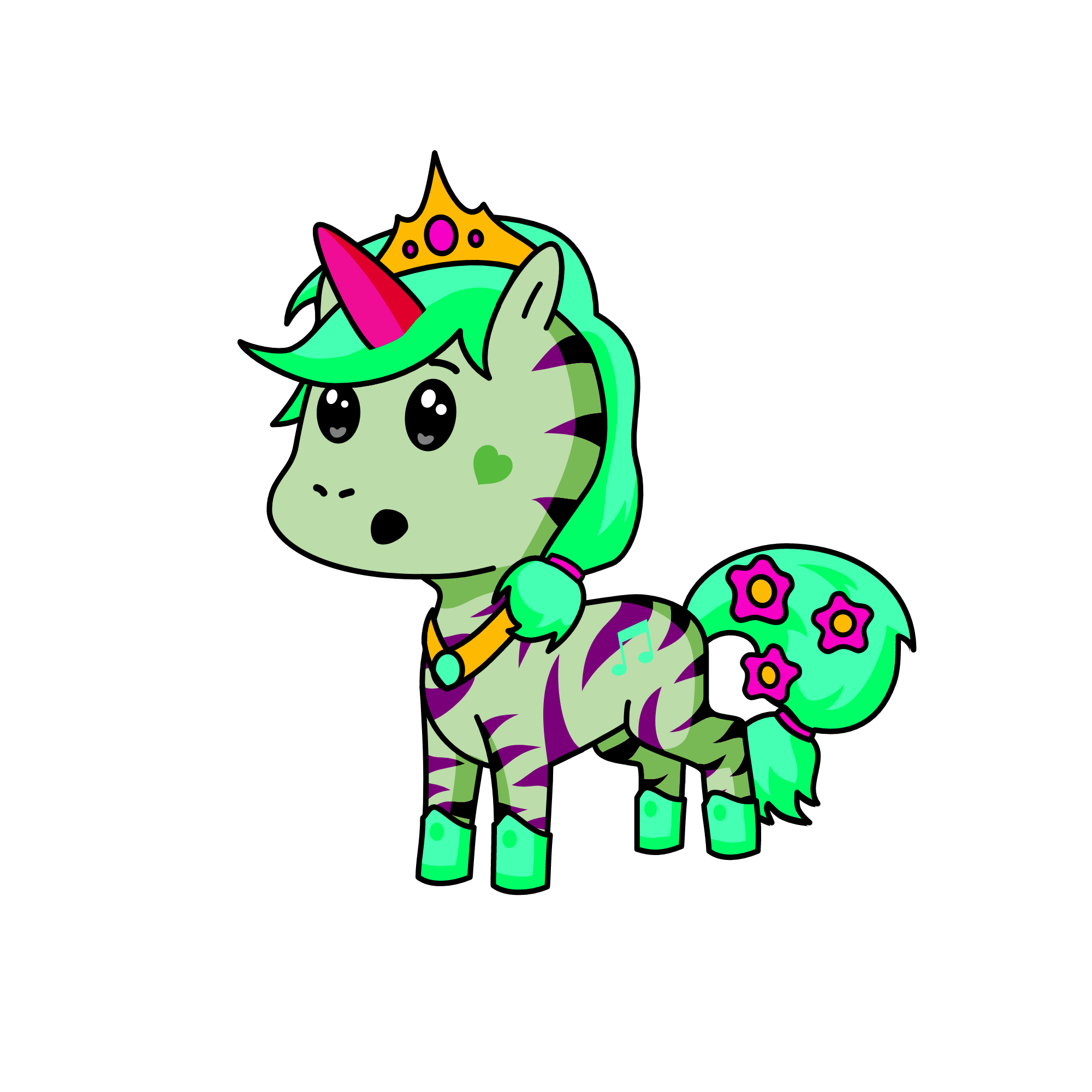 Muumuu queen π , the unicorn