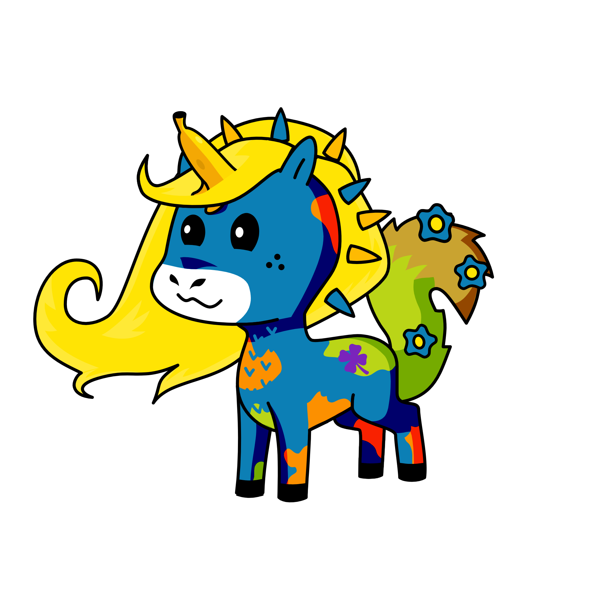 Chocho, the unicorn