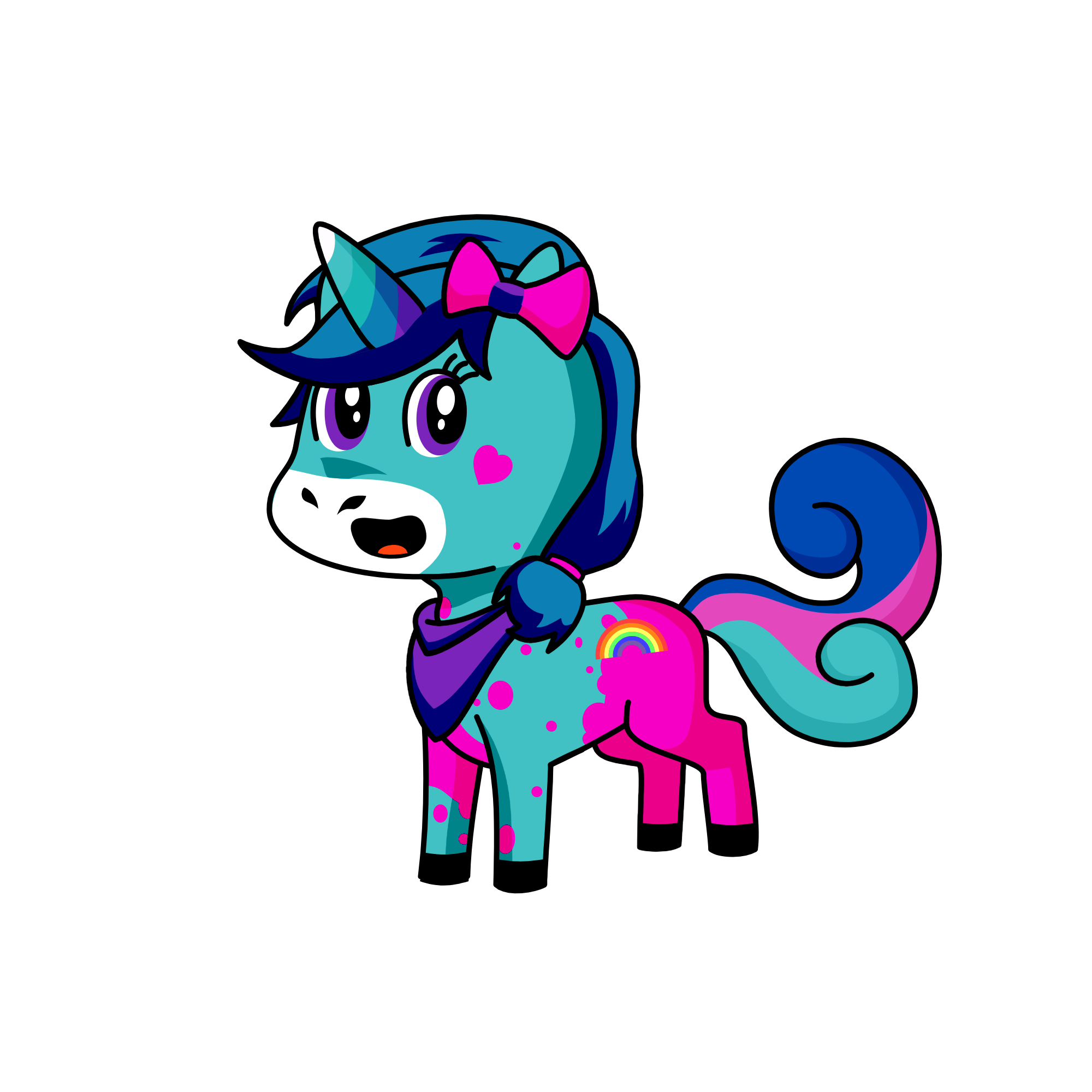 Artsie, the unicorn