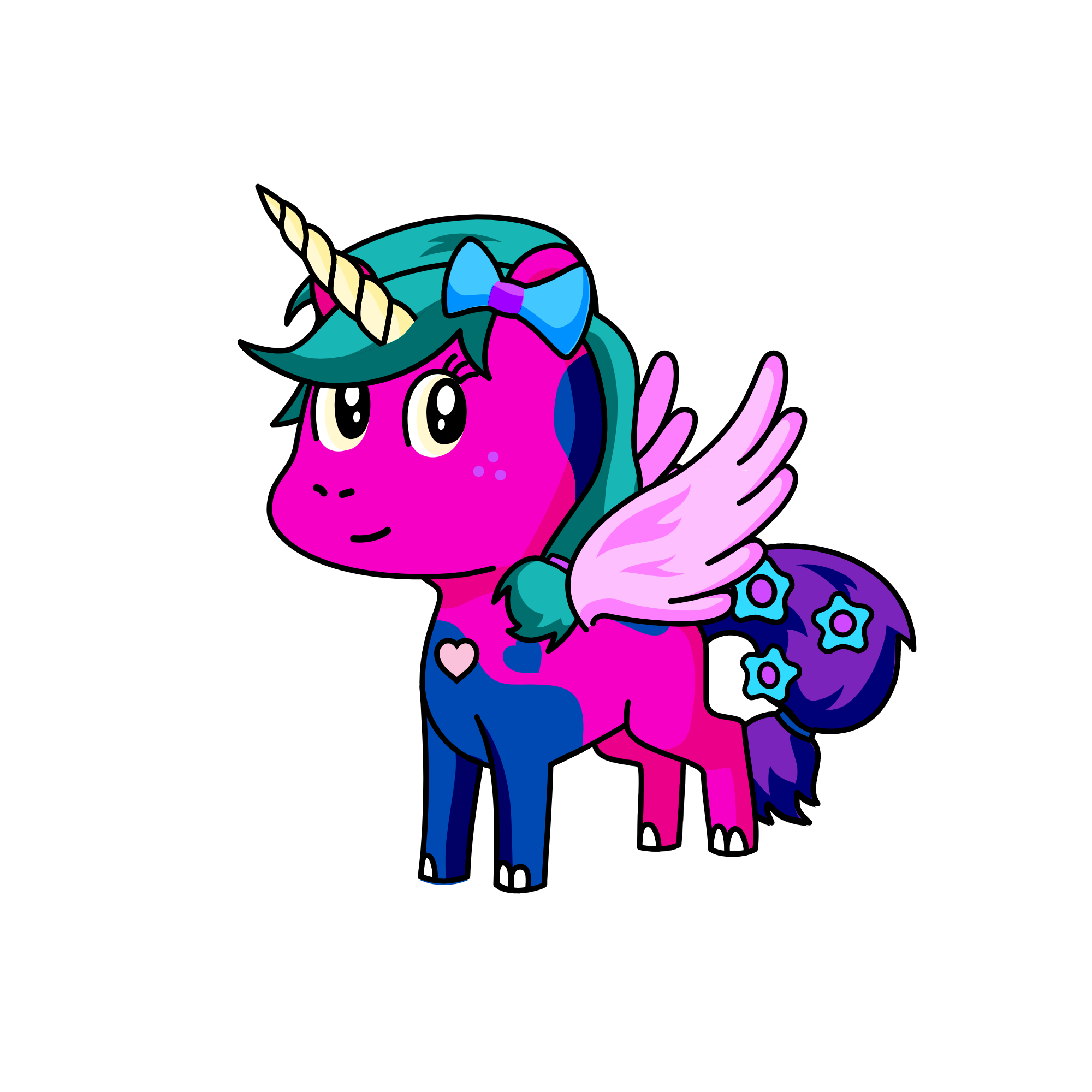 Siya, the unicorn