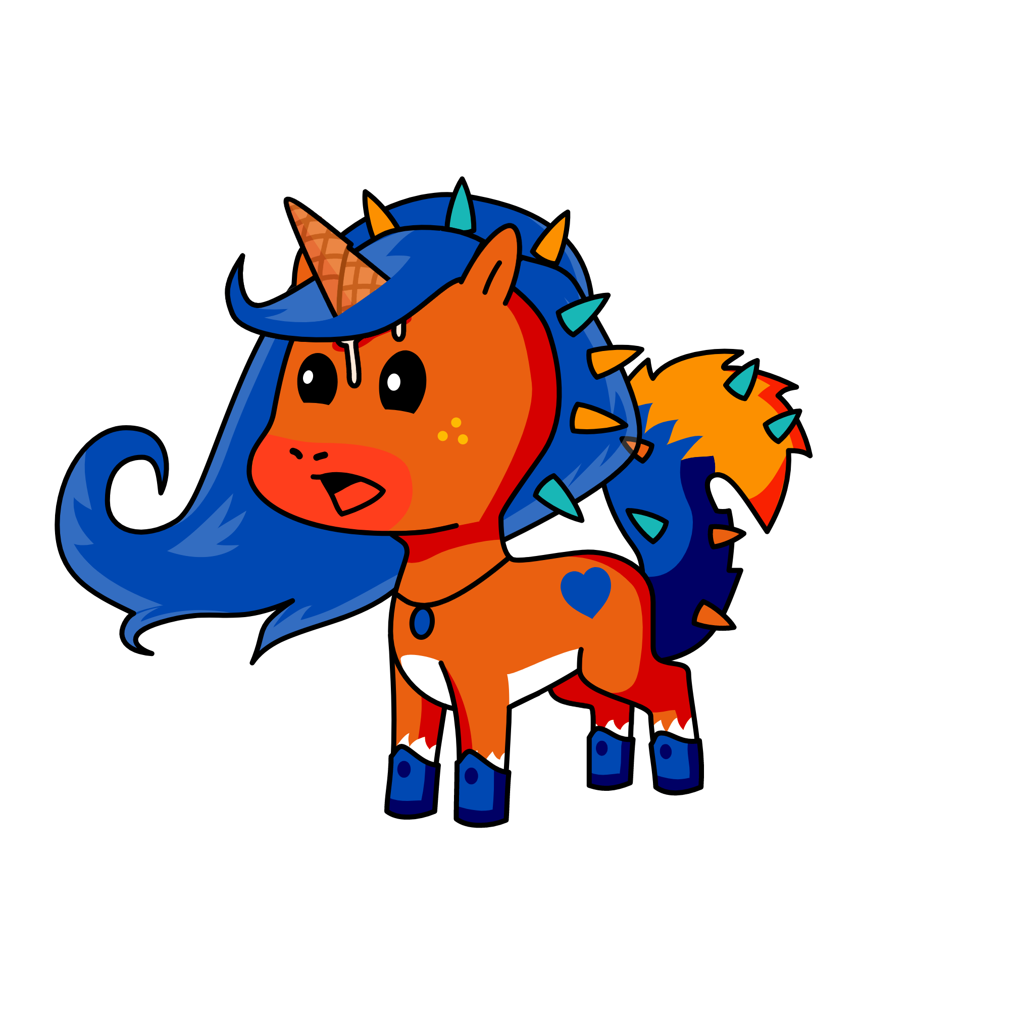 Lip smacker, the unicorn