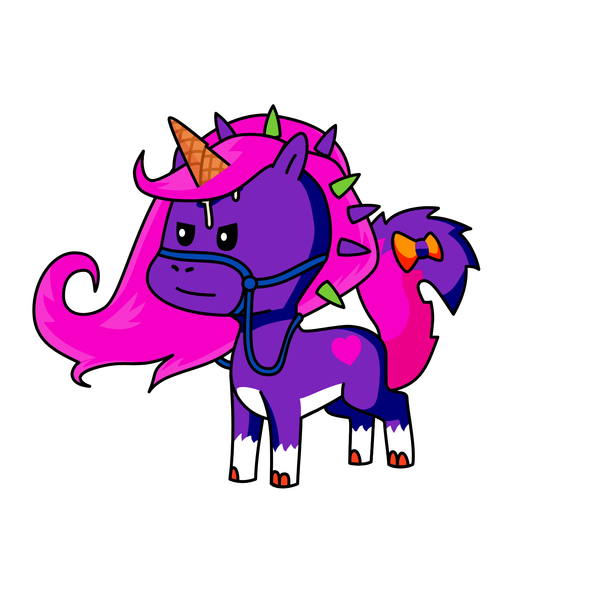 Uni Kitty, the unicorn