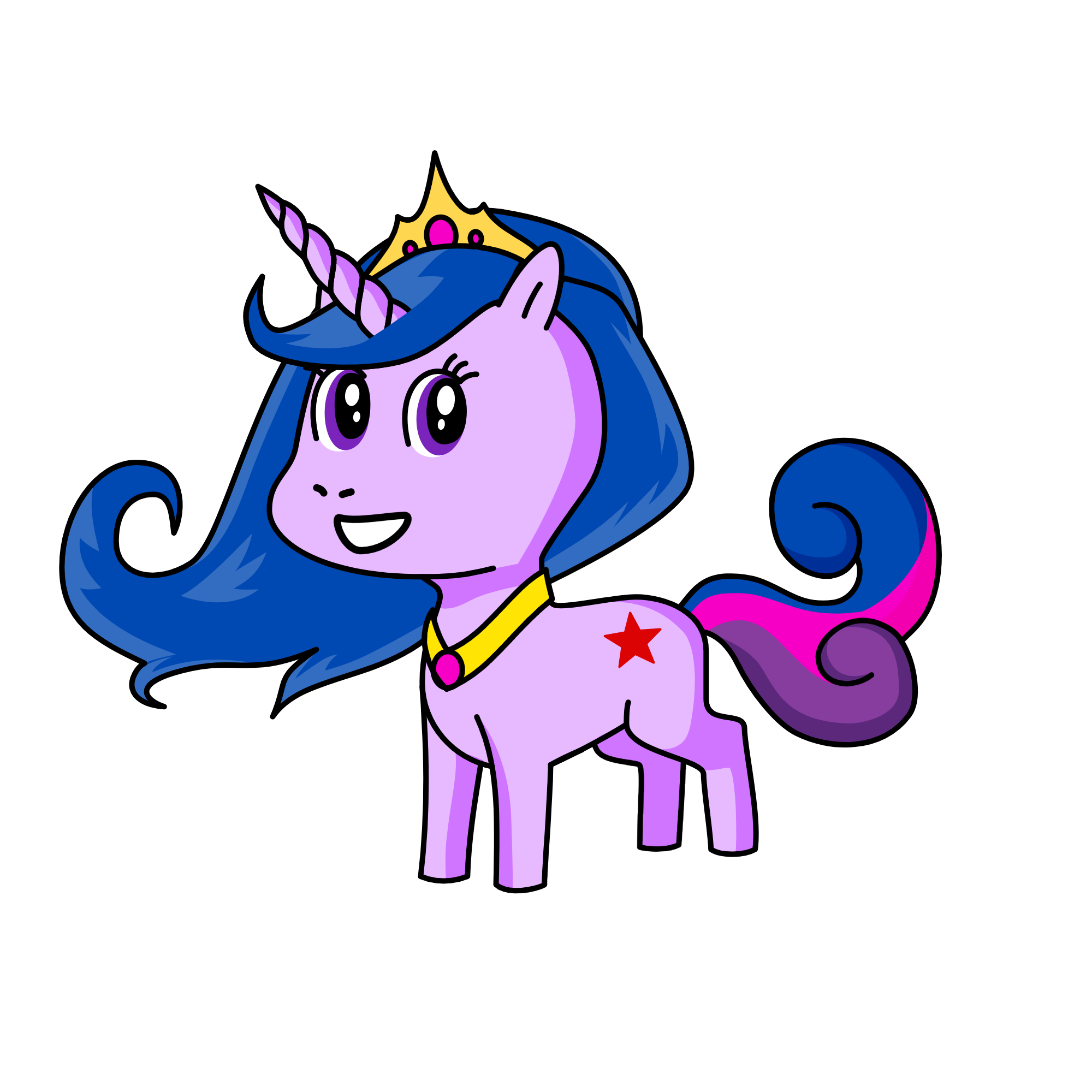 Twilight, the unicorn