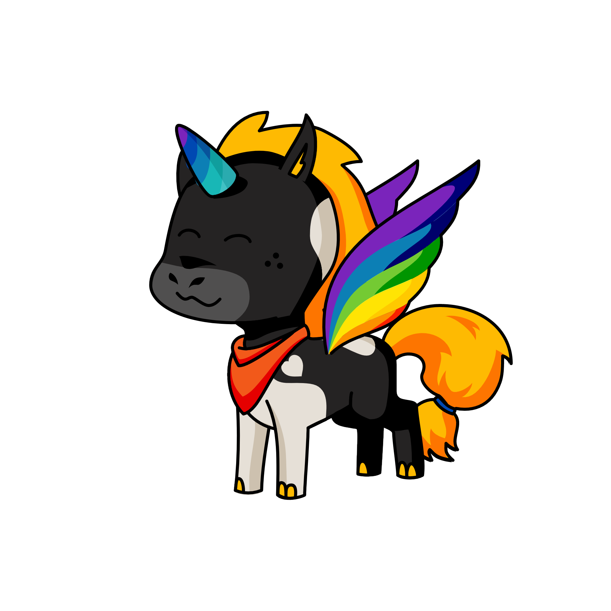 Dash, the unicorn