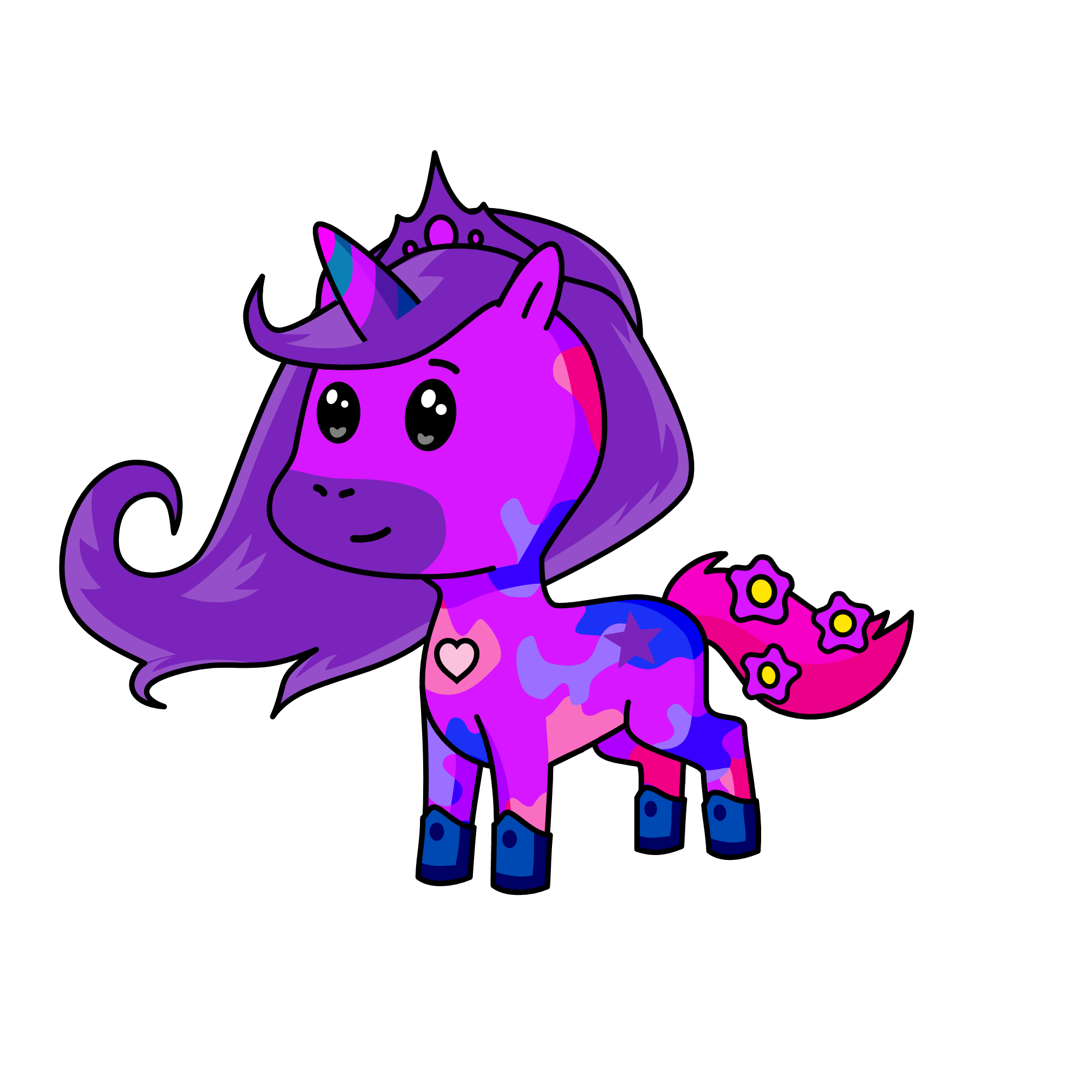 Midnight, the unicorn