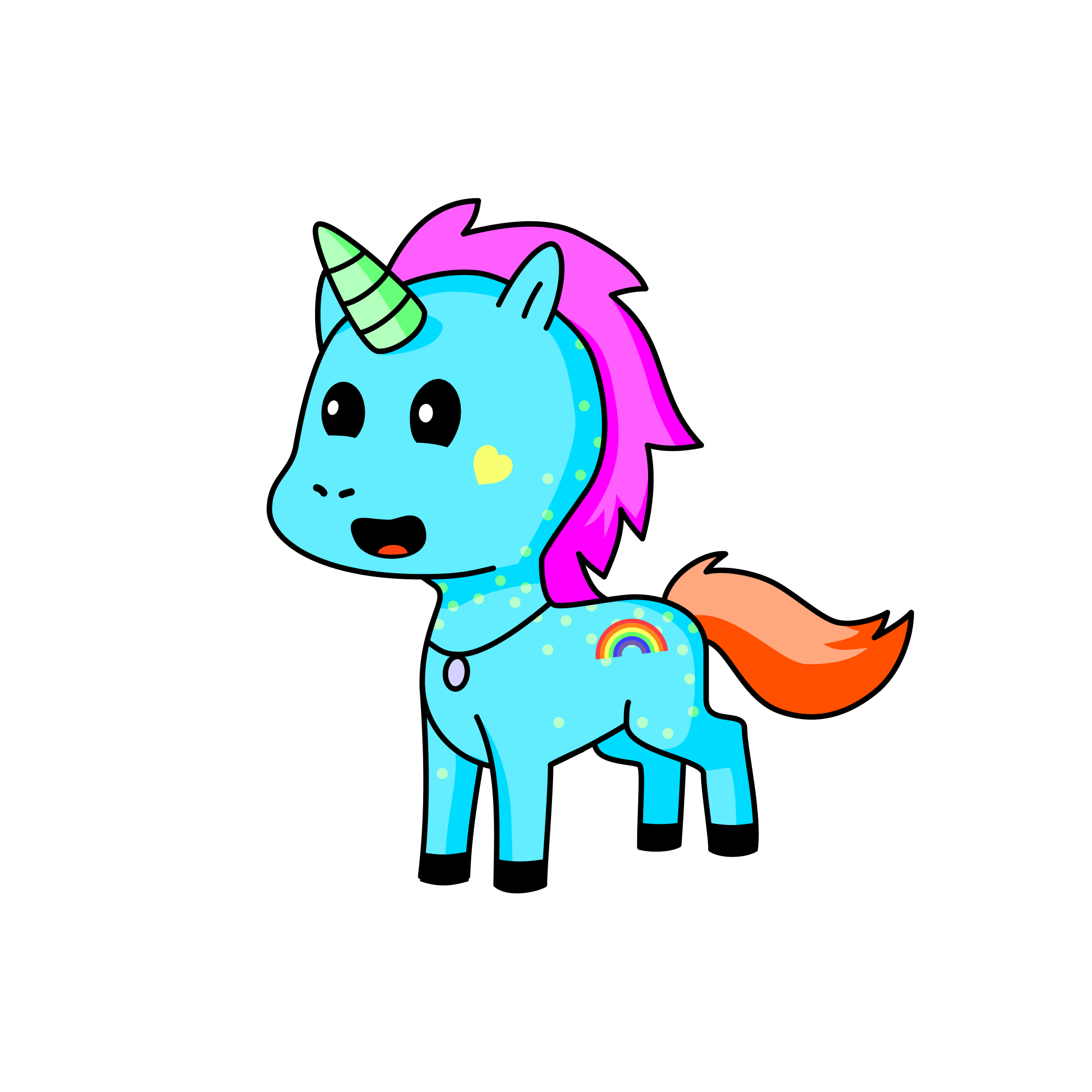 Pry, the unicorn