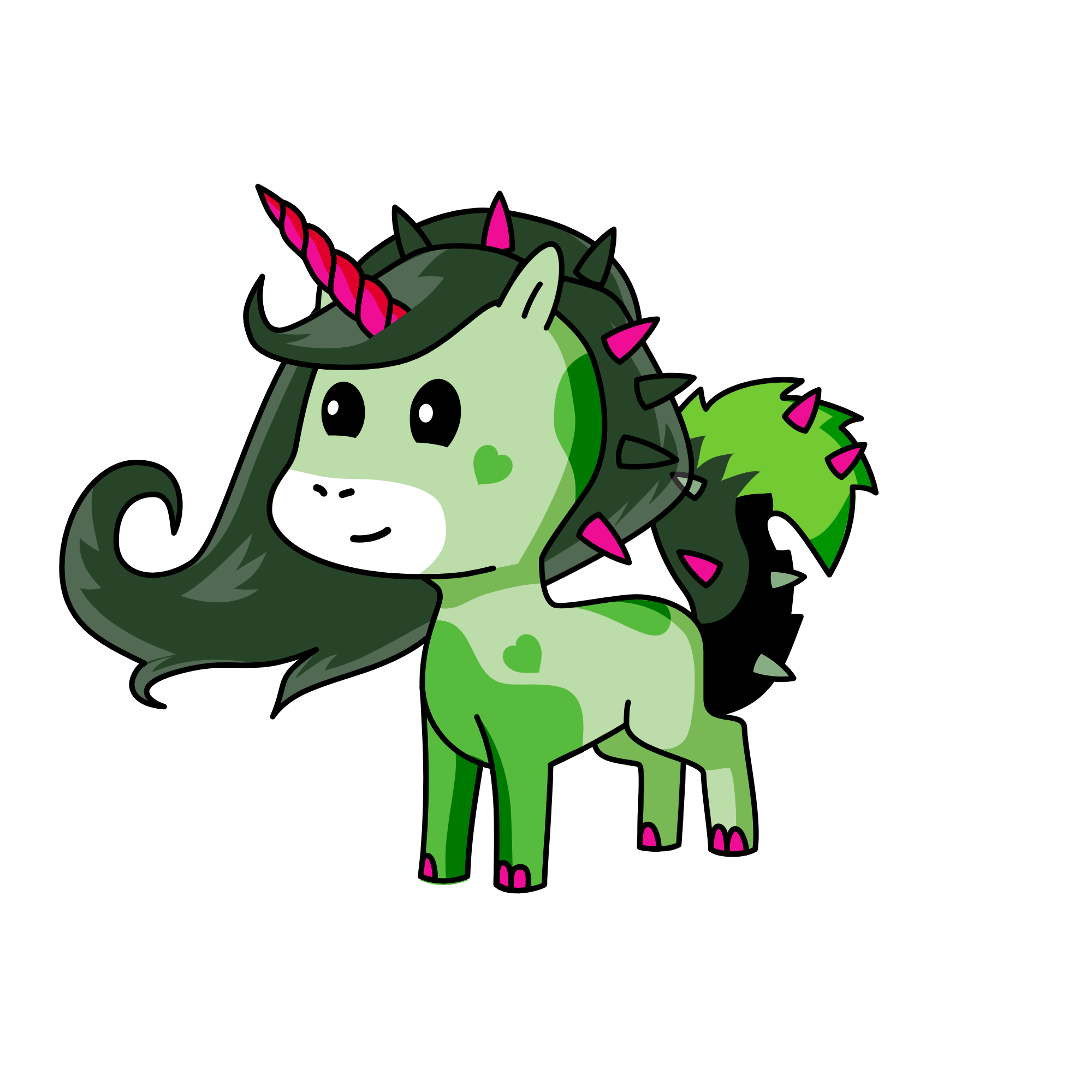 forest roamer, the unicorn
