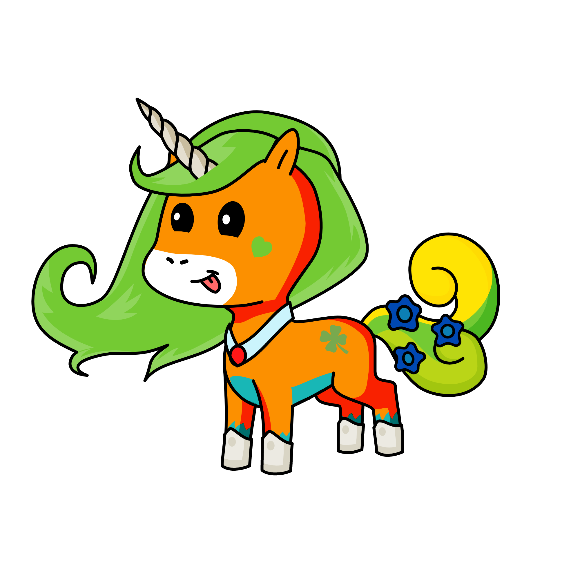 lucky, the unicorn