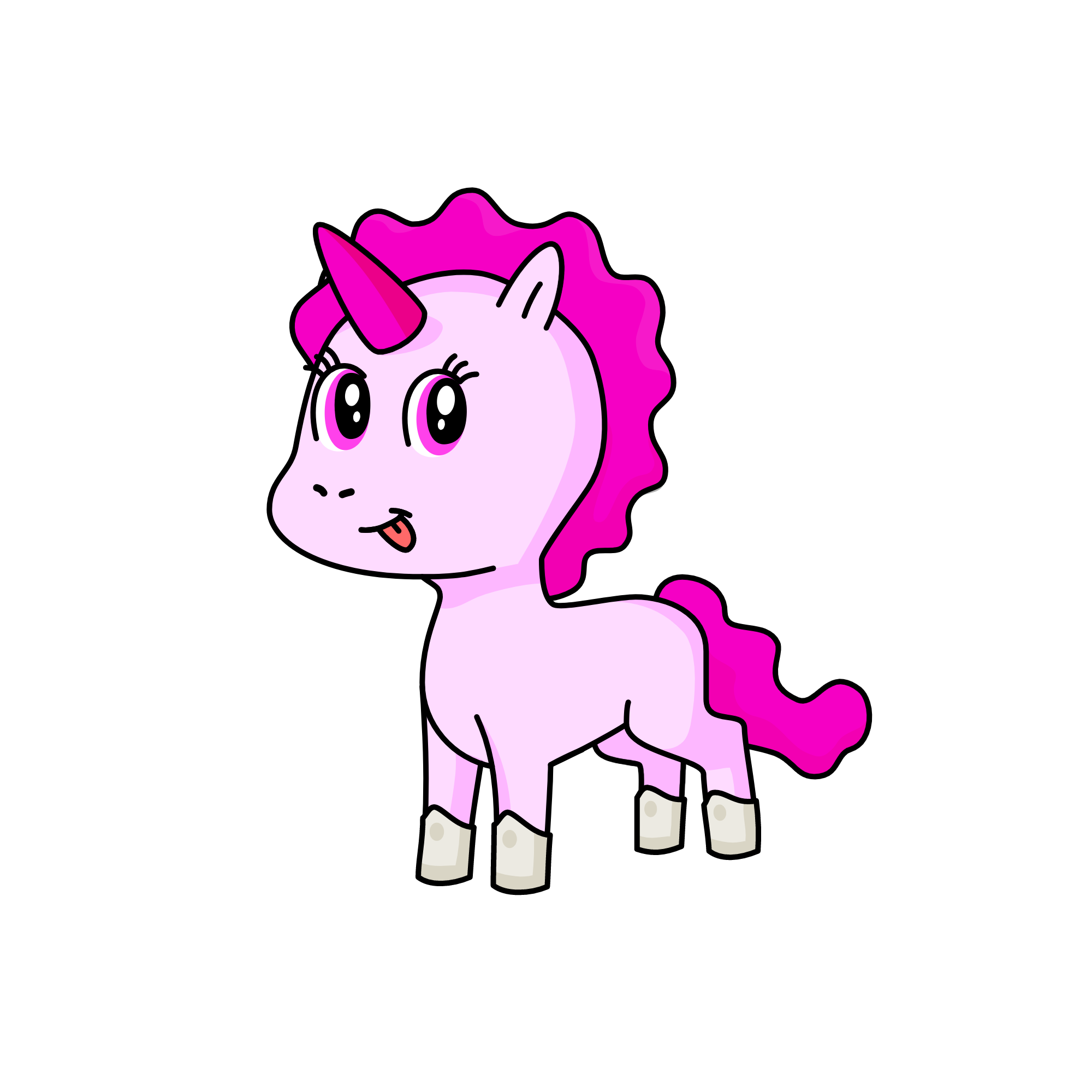 pinkie pie, the unicorn