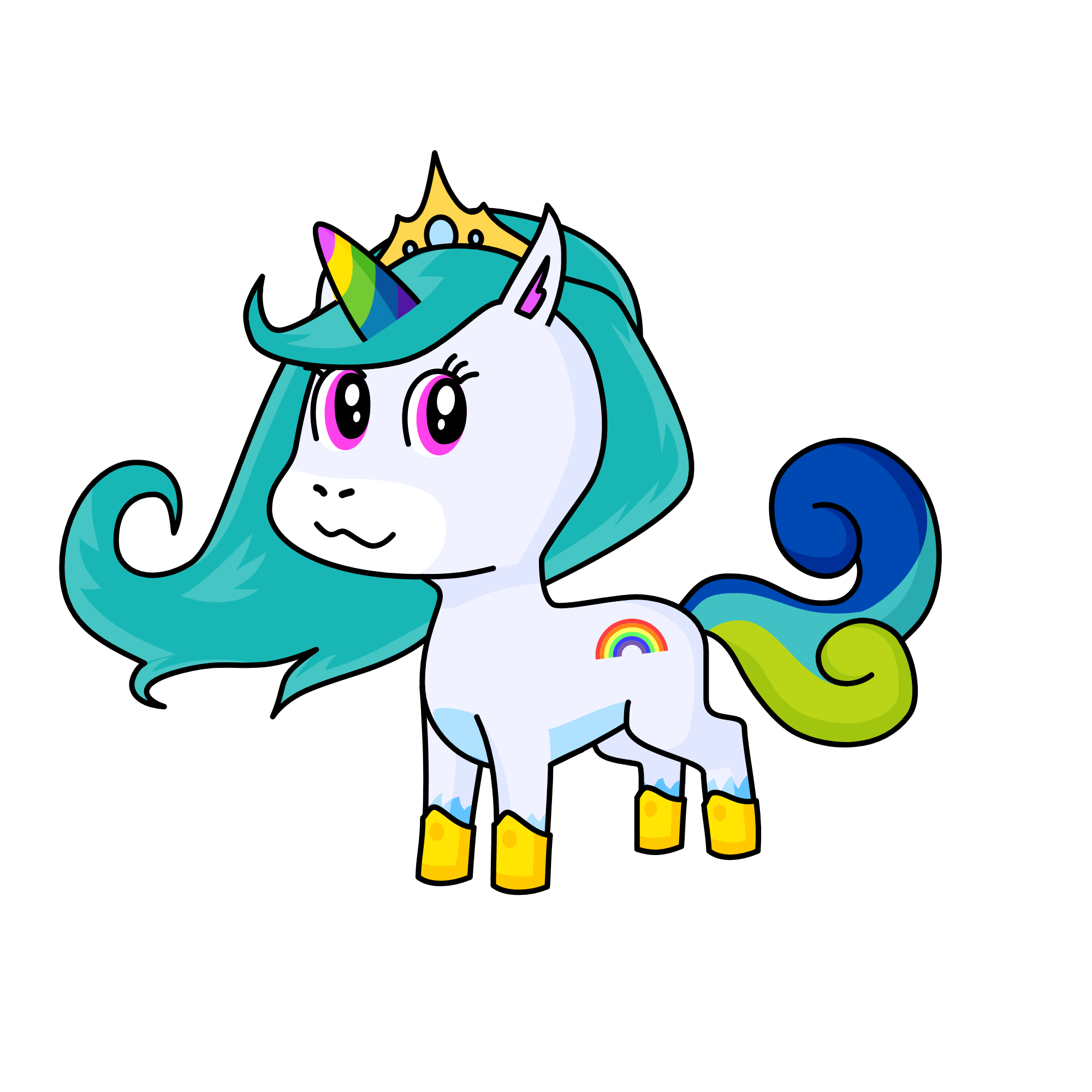 Princess celestia, the unicorn