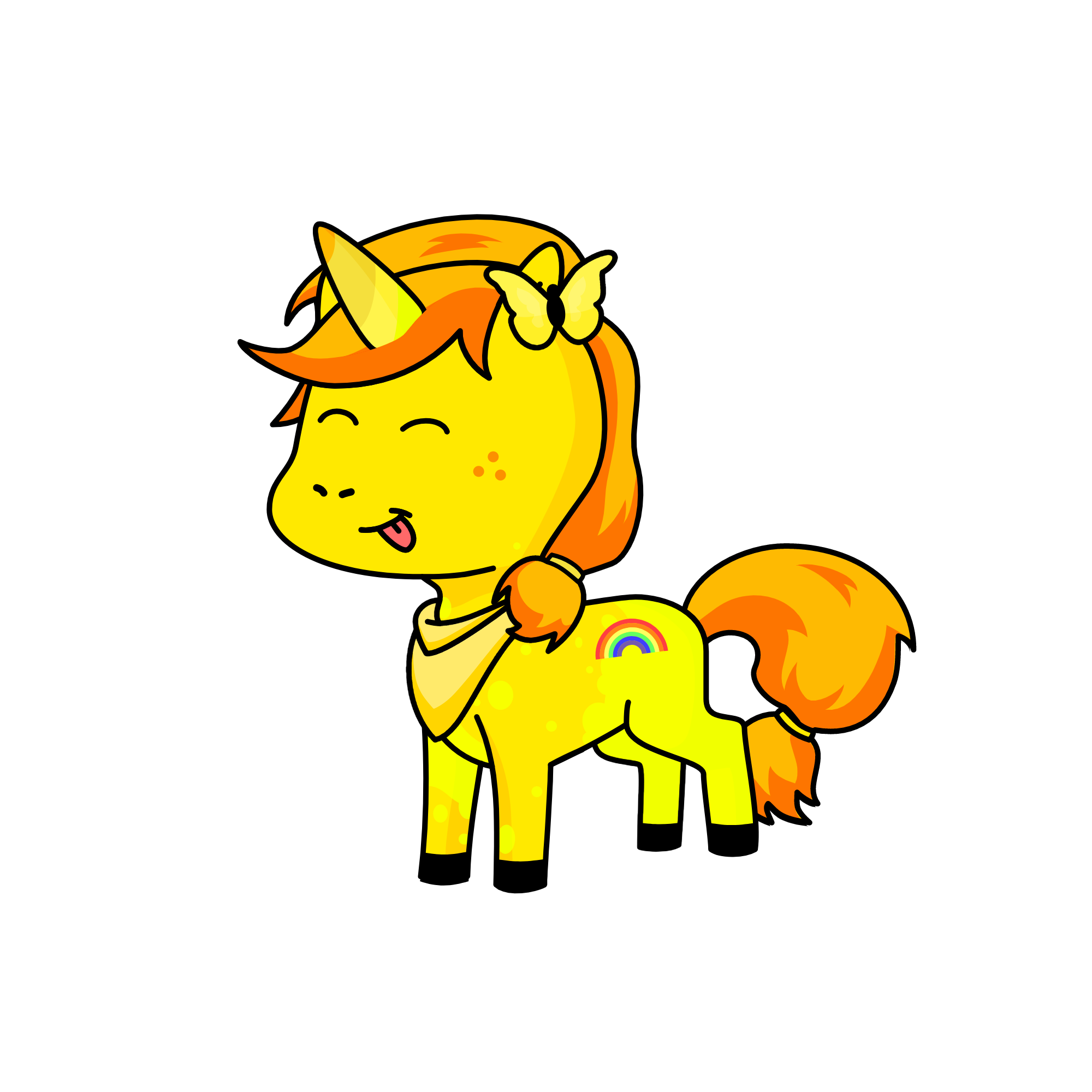 Sunny, the unicorn