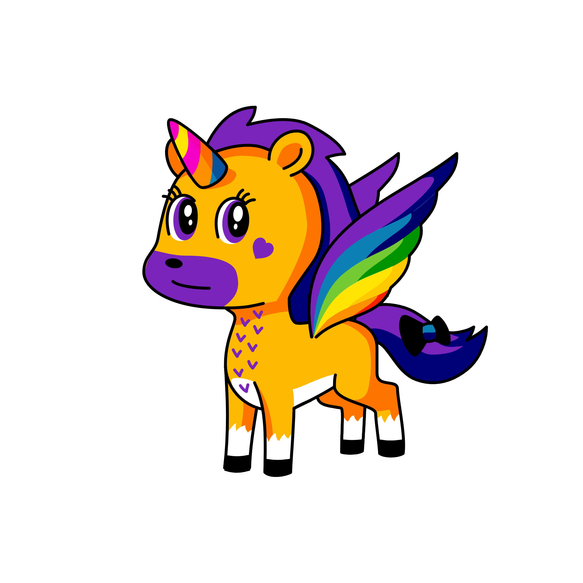 Magnificent, the unicorn