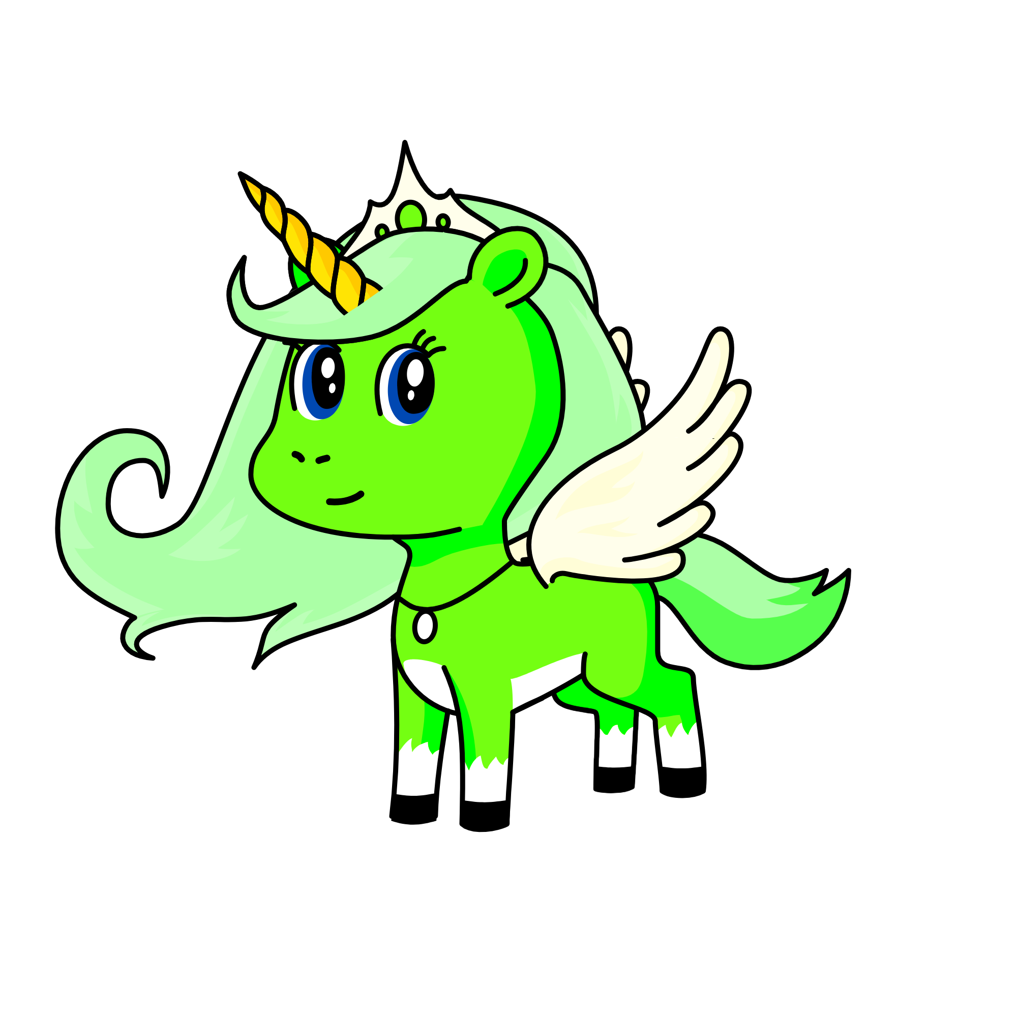 Princess Everlight, the unicorn