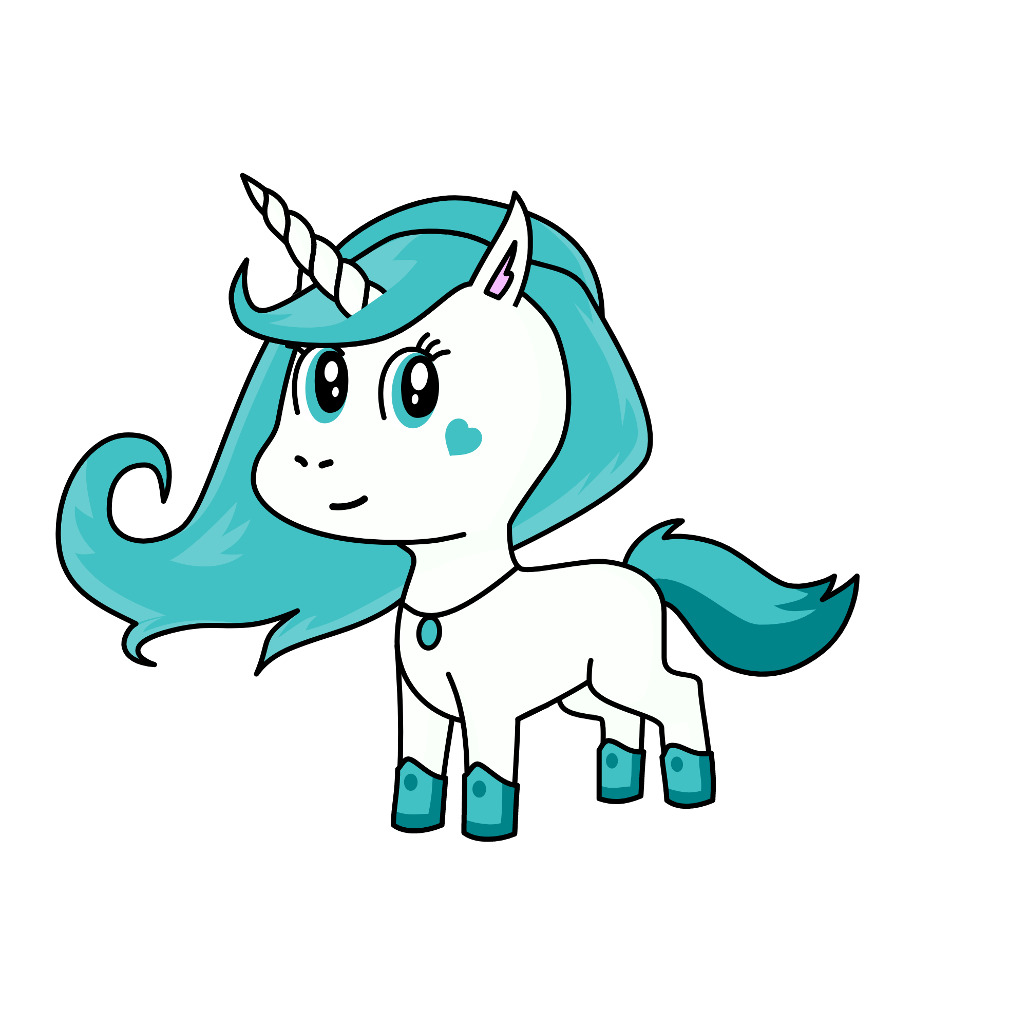 Princess Ice, the unicorn